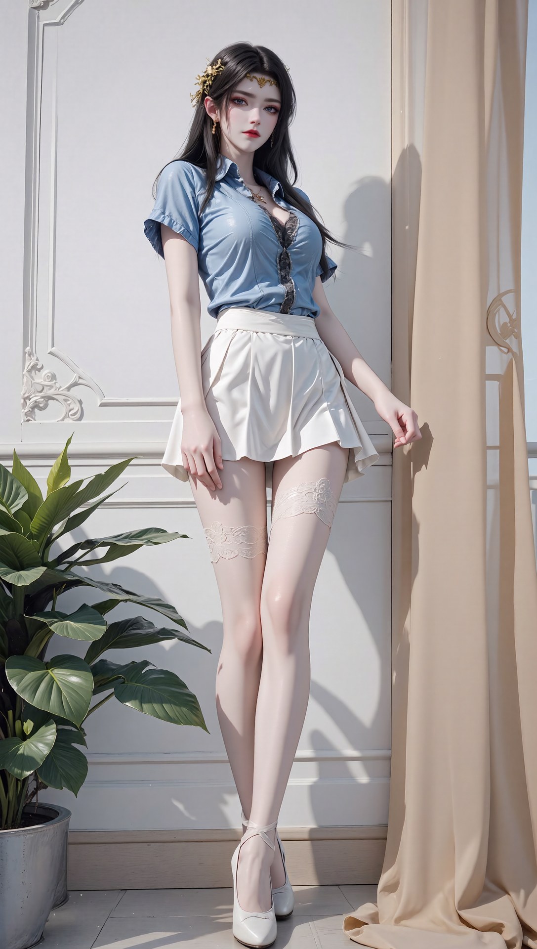 AI Porn - Battle Through the Heavens Medusa fantasy hanfu character gallery long hair AI Adult Gallery 71P