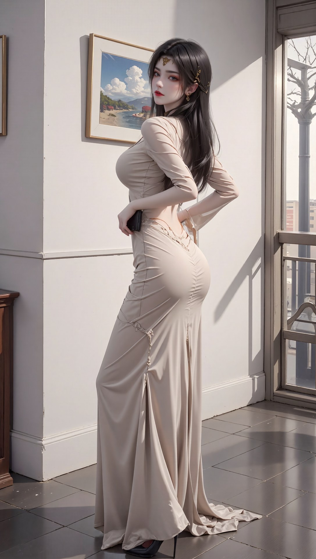 AI Porn - Battle Through the Heavens Medusa fantasy hanfu character gallery long hair AI Adult Gallery 71P