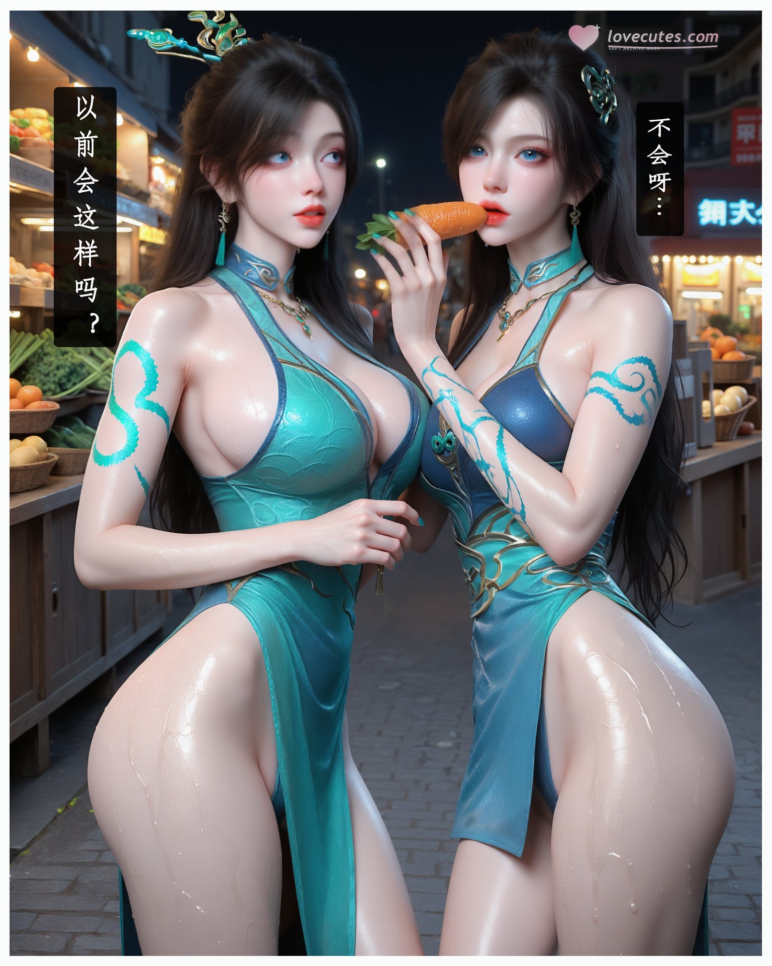 AI Porn - Battle Through the Heavens Qing Lin fantasy hanfu character gallery long hair AI Adult Gallery 159P