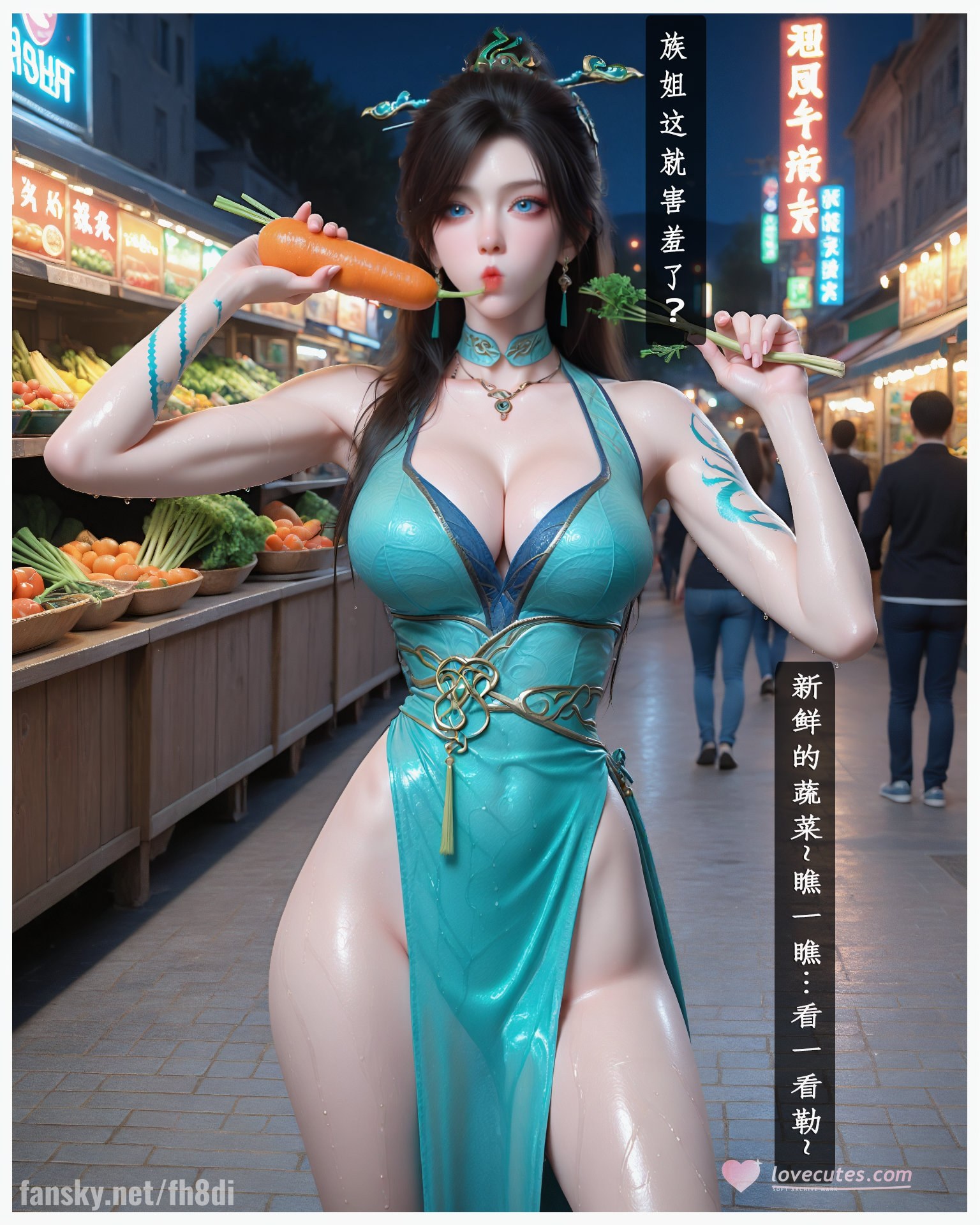 AI Porn - Battle Through the Heavens Qing Lin fantasy hanfu character gallery long hair AI Adult Gallery 159P