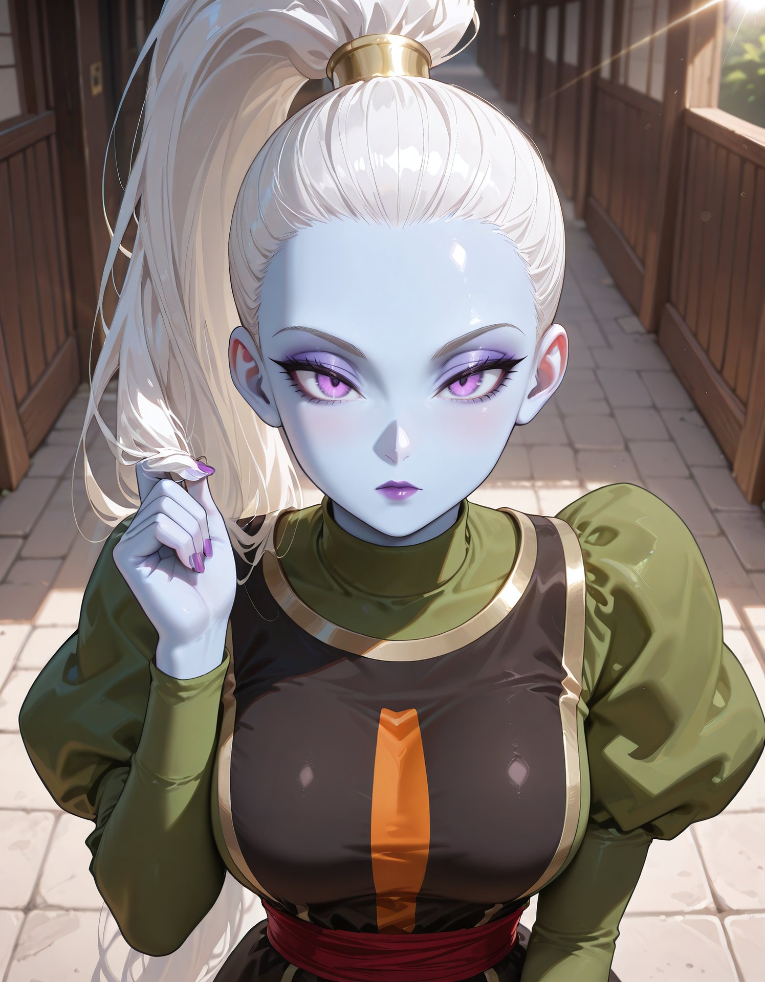 AI Porn - Dragon Ball Vados đồ bó sát bộ ảnh nhân vật tóc dài bộ sưu tập AI 114P