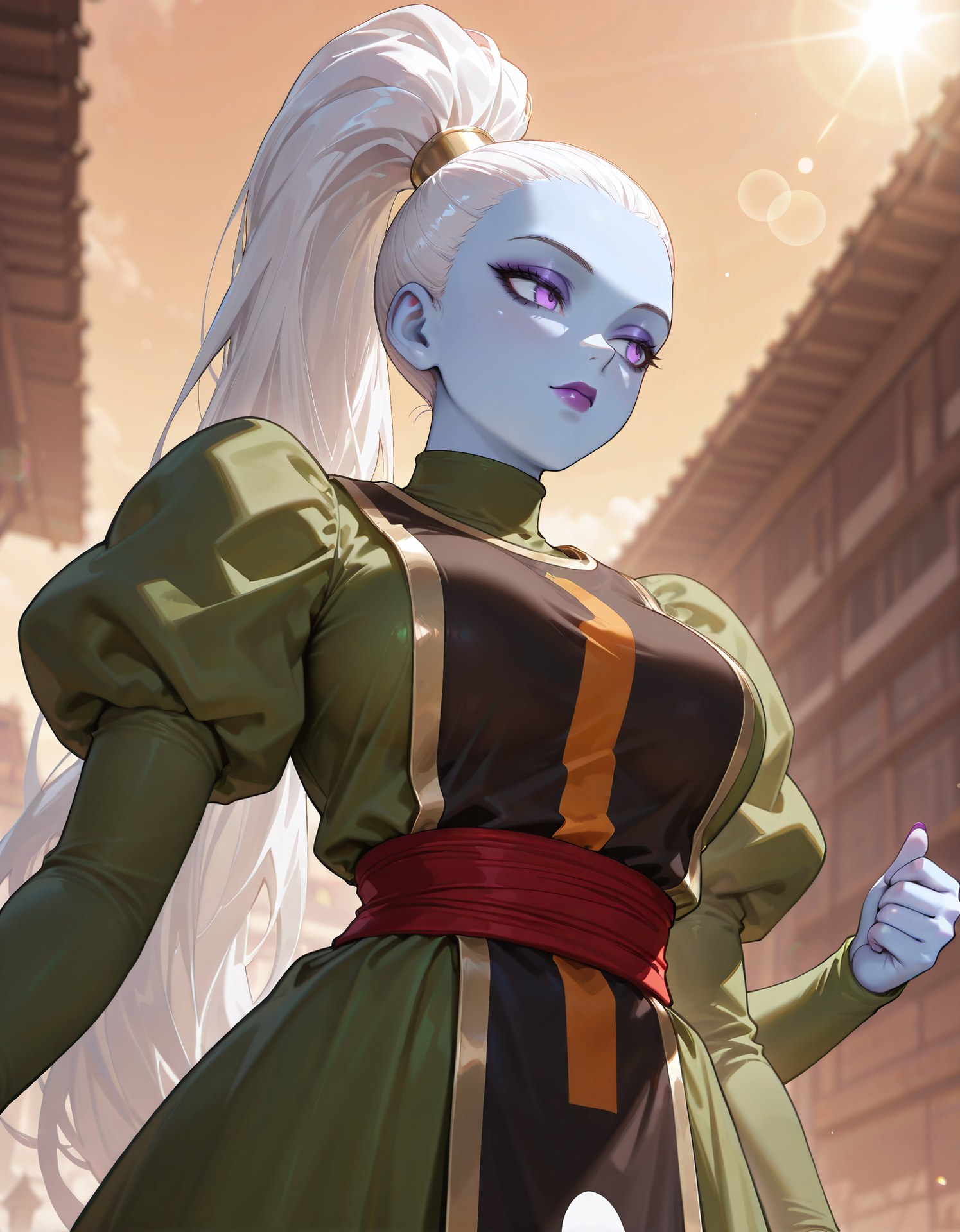 AI Porn - Dragon Ball Vados ชุดรัดรูป แกลเลอรีตัวละคร ผมยาว แกลเลอรี AI 114P