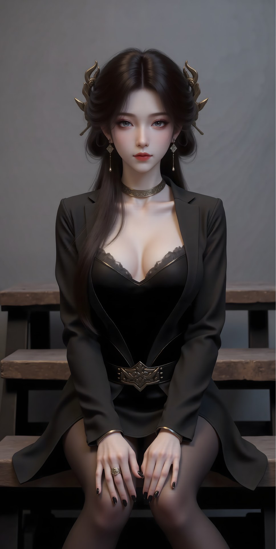 AI Porn - 梅凝 古風 キャラクター画像集 ロングヘア AI画像ギャラリー 80P