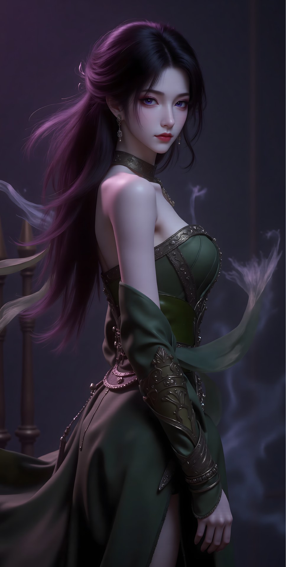 AI Porn - 梅凝 古風 キャラクター画像集 ロングヘア AI画像ギャラリー 80P