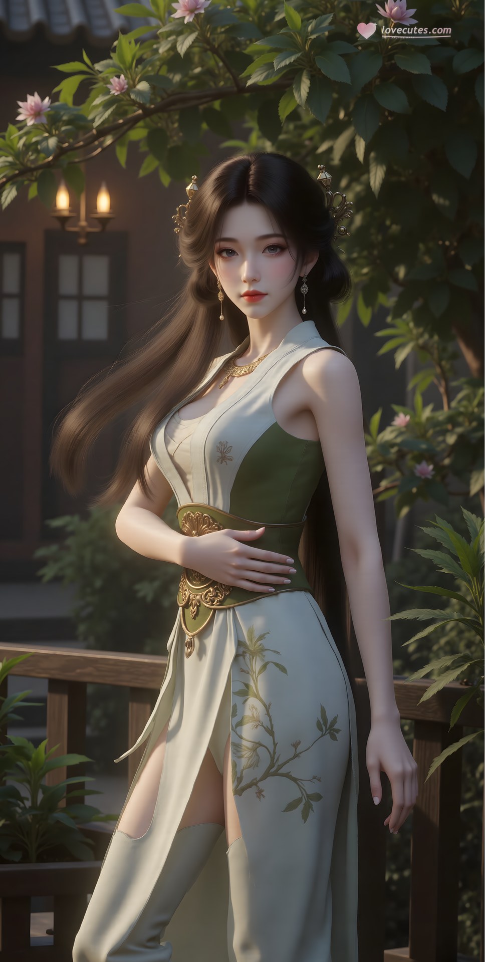 AI Porn - 梅凝 古風 キャラクター画像集 ロングヘア AI画像ギャラリー 80P