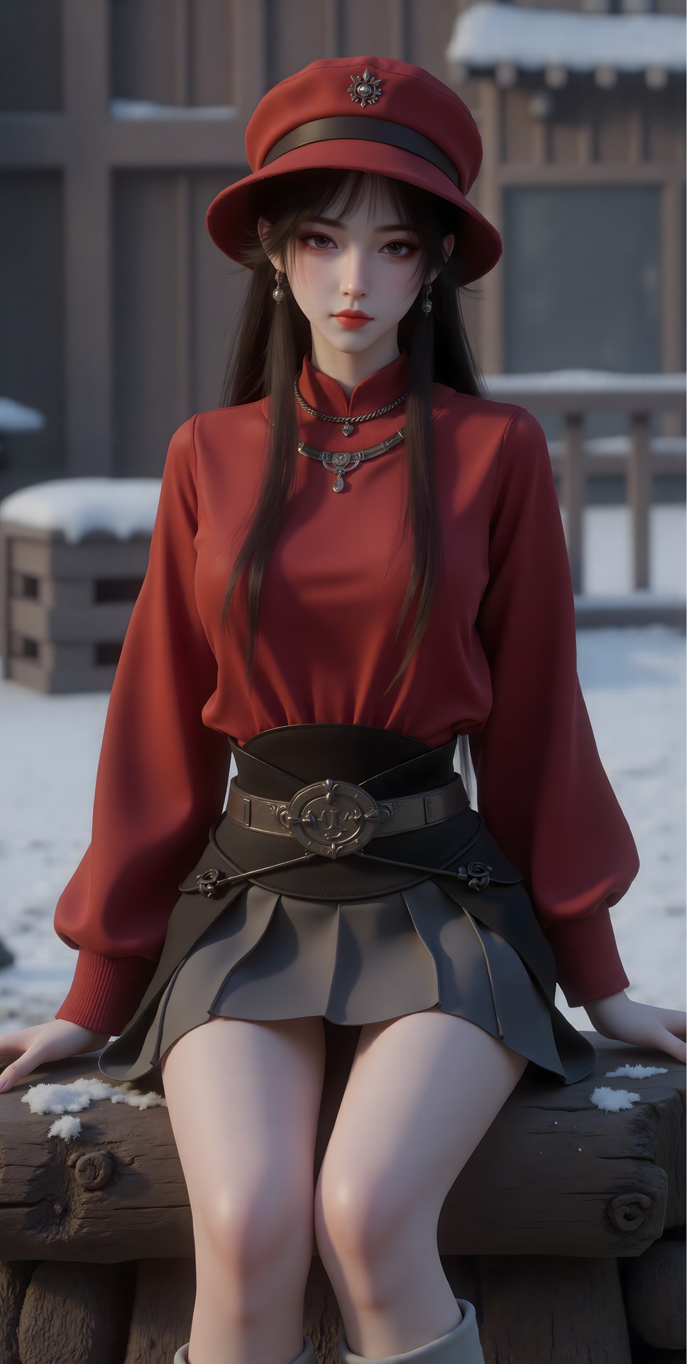 AI Porn - 梅凝 古風 キャラクター画像集 ロングヘア AI画像ギャラリー 80P