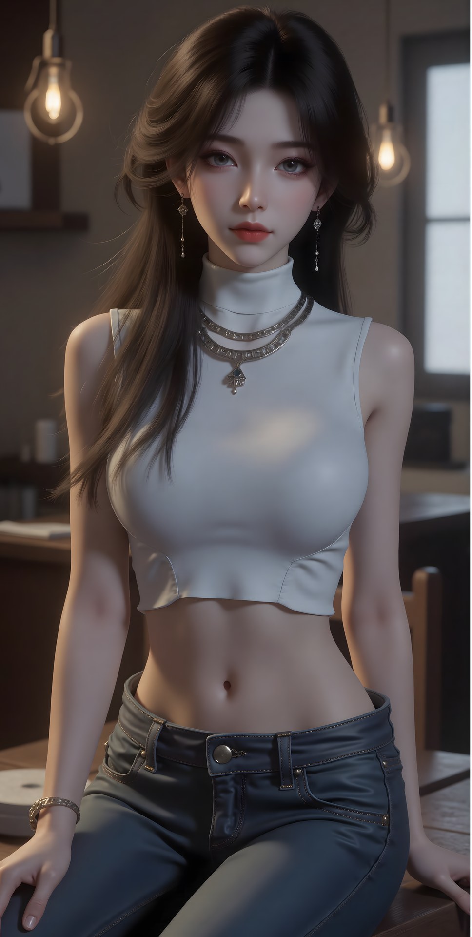 AI Porn - 梅凝 古風 キャラクター画像集 ロングヘア AI画像ギャラリー 80P