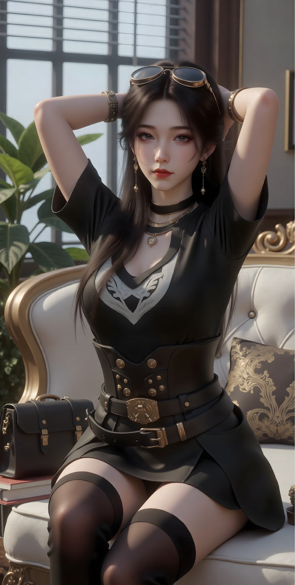 AI Porn - 梅凝 古風 キャラクター画像集 ロングヘア AI画像ギャラリー 80P