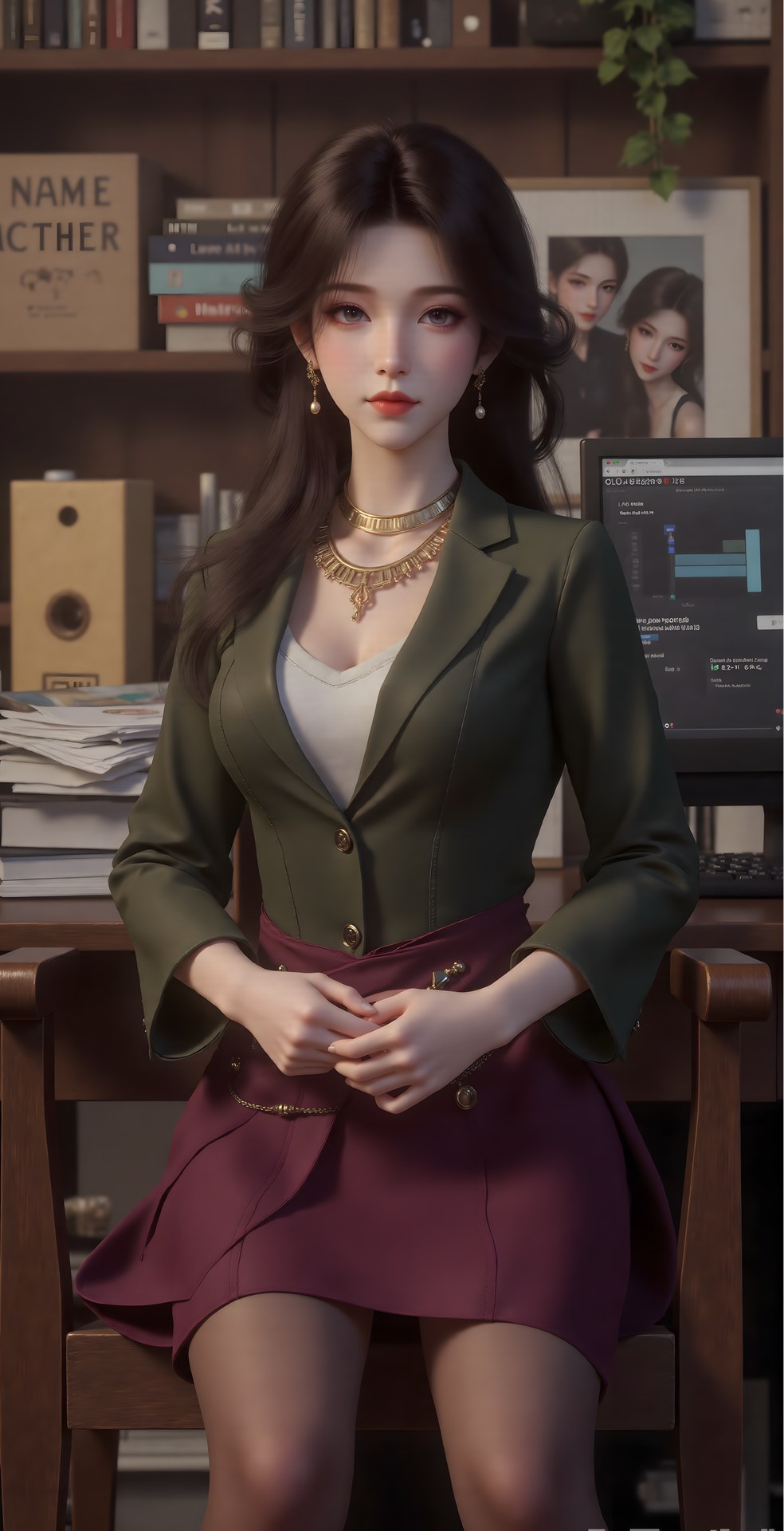 AI Porn - 梅凝 古風 キャラクター画像集 ロングヘア AI画像ギャラリー 80P