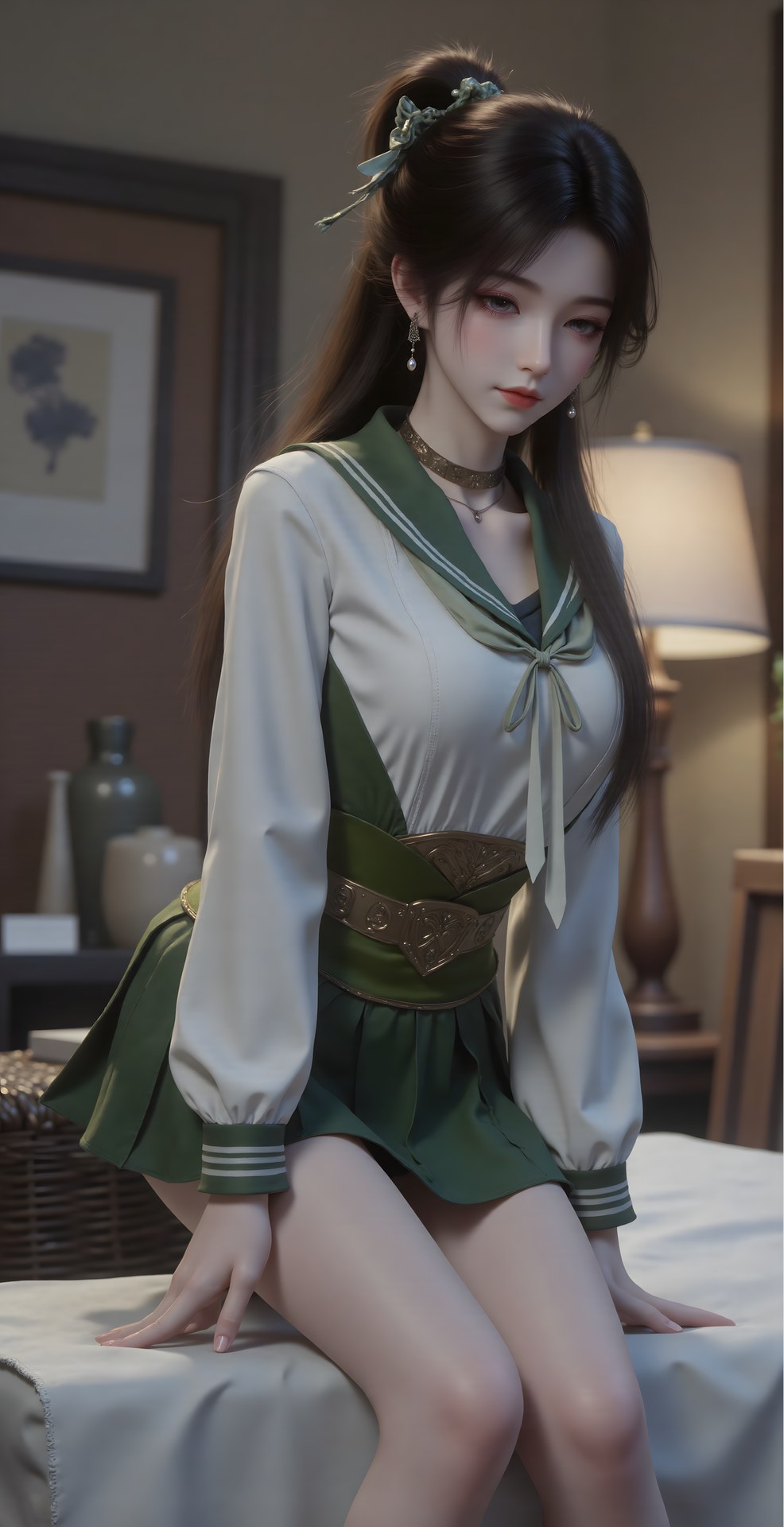 AI Porn - 梅凝 古風 キャラクター画像集 ロングヘア AI画像ギャラリー 80P