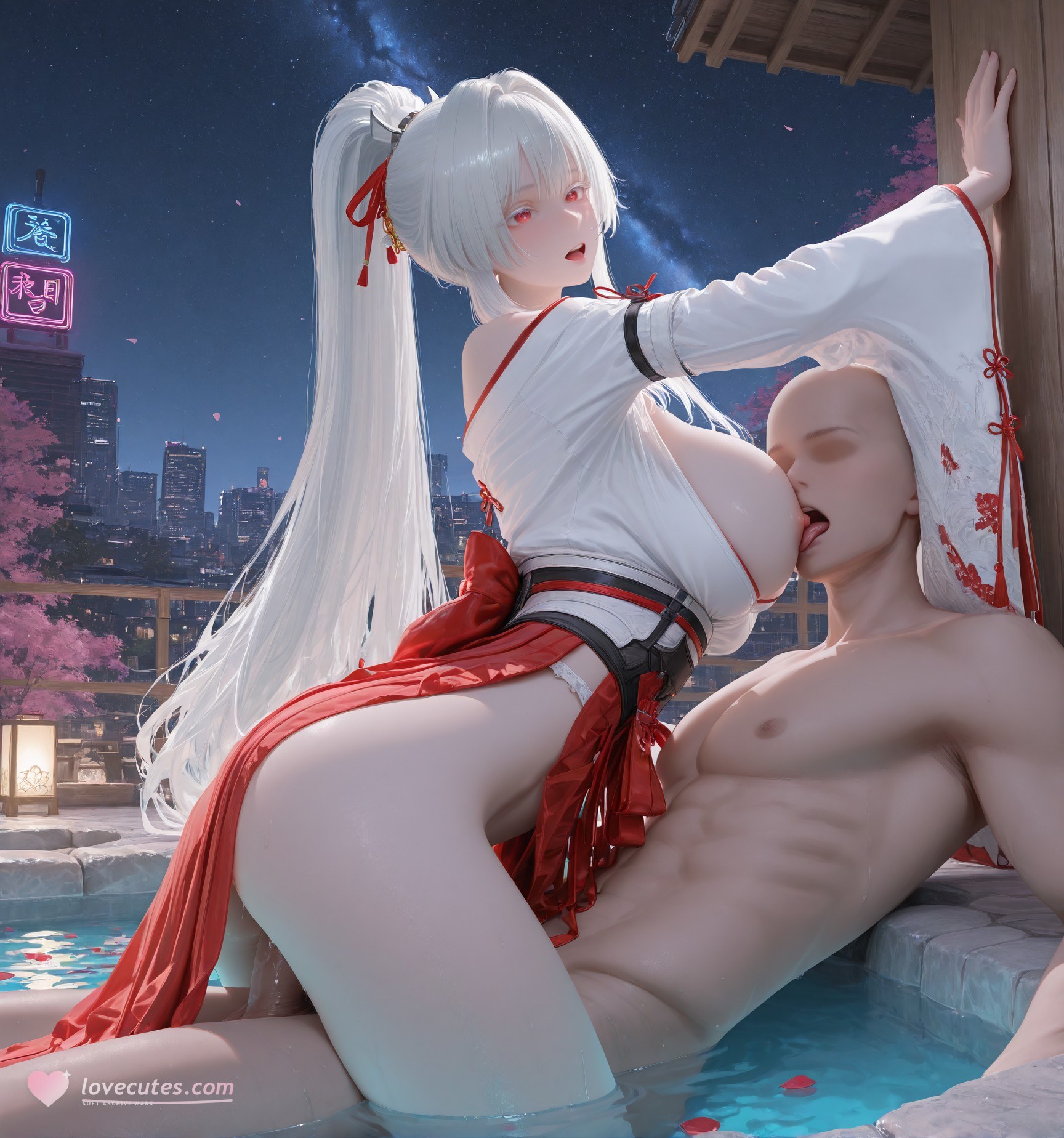 AI Porn - 鸣潮 绯雪：長髮角色寫真古风AI成人向圖集 129P