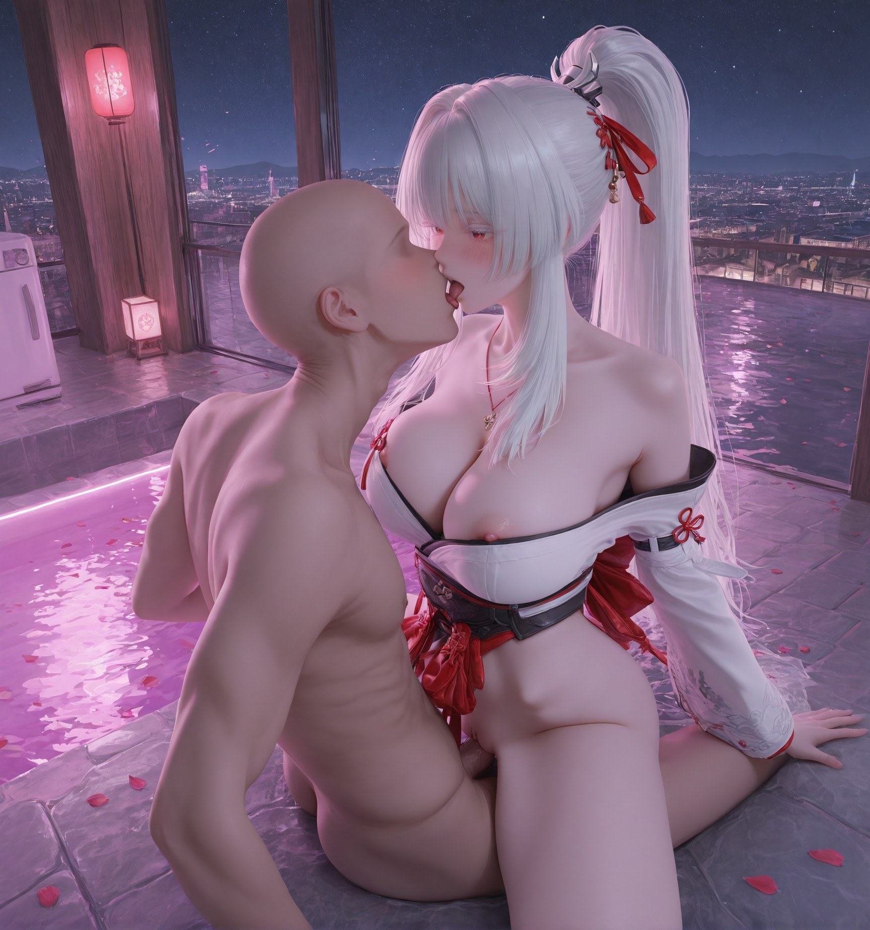 AI Porn - 鸣潮 绯雪：長髮角色寫真古风AI成人向圖集 129P