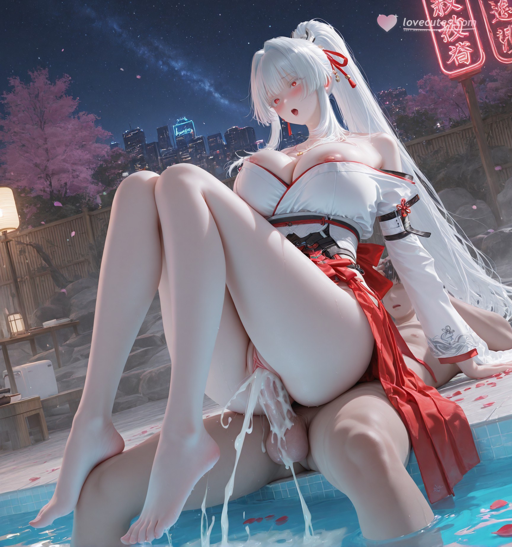 AI Porn - 鸣潮 绯雪：長髮角色寫真古风AI成人向圖集 129P