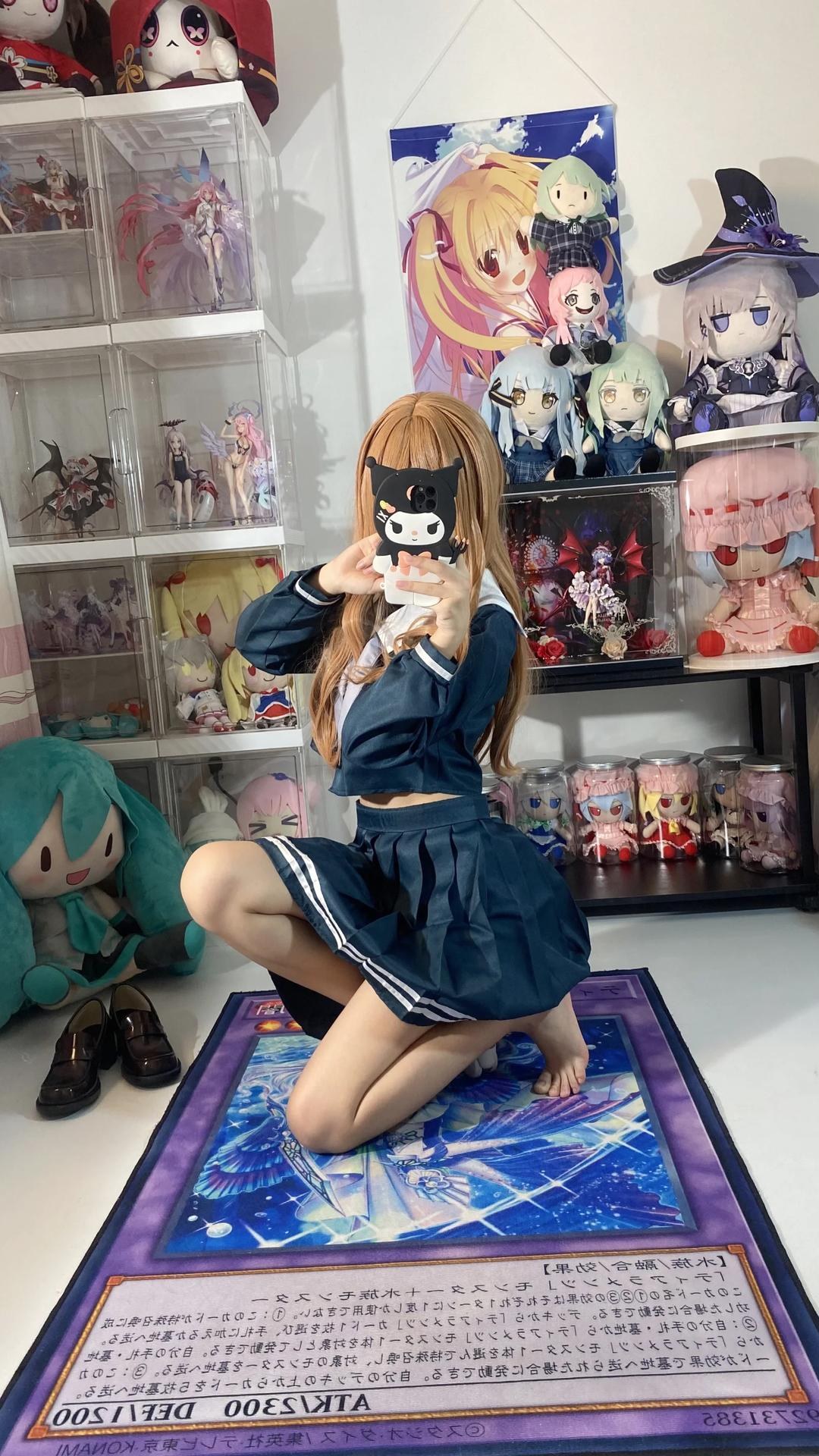 [コスプレ] Baili Shirly - BanG Dream! 長崎そよ 制服美脚 88P15V
