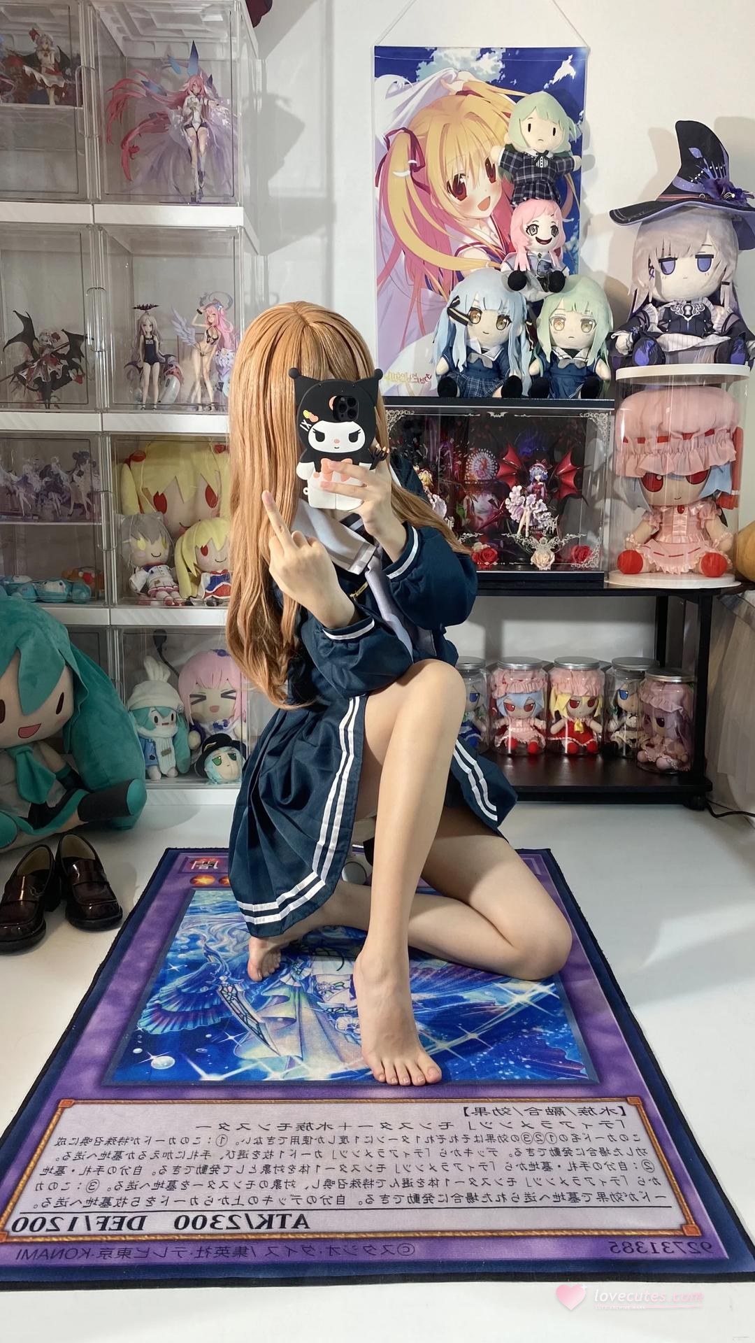 [コスプレ] Baili Shirly - BanG Dream! 長崎そよ 制服美脚 88P15V