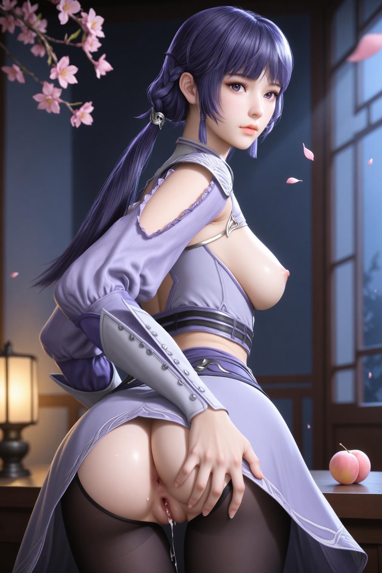 AI Porn - Soul Land Bai Chenxiang long hair character gallery busty styling AI Adult Gallery 172P