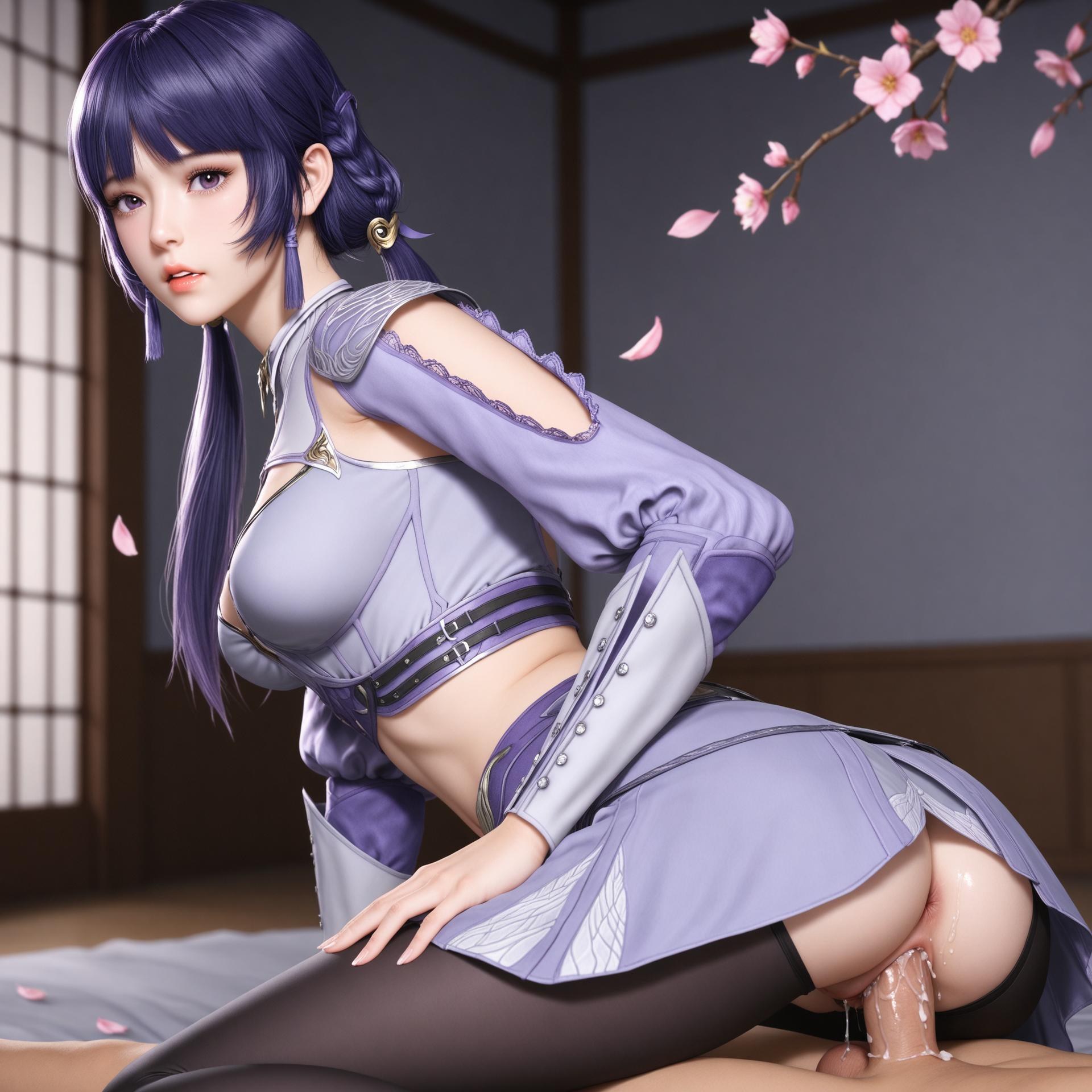 AI Porn - 斗罗大陆 白沉香：長髮角色寫真美胸AI成人向圖集 172P