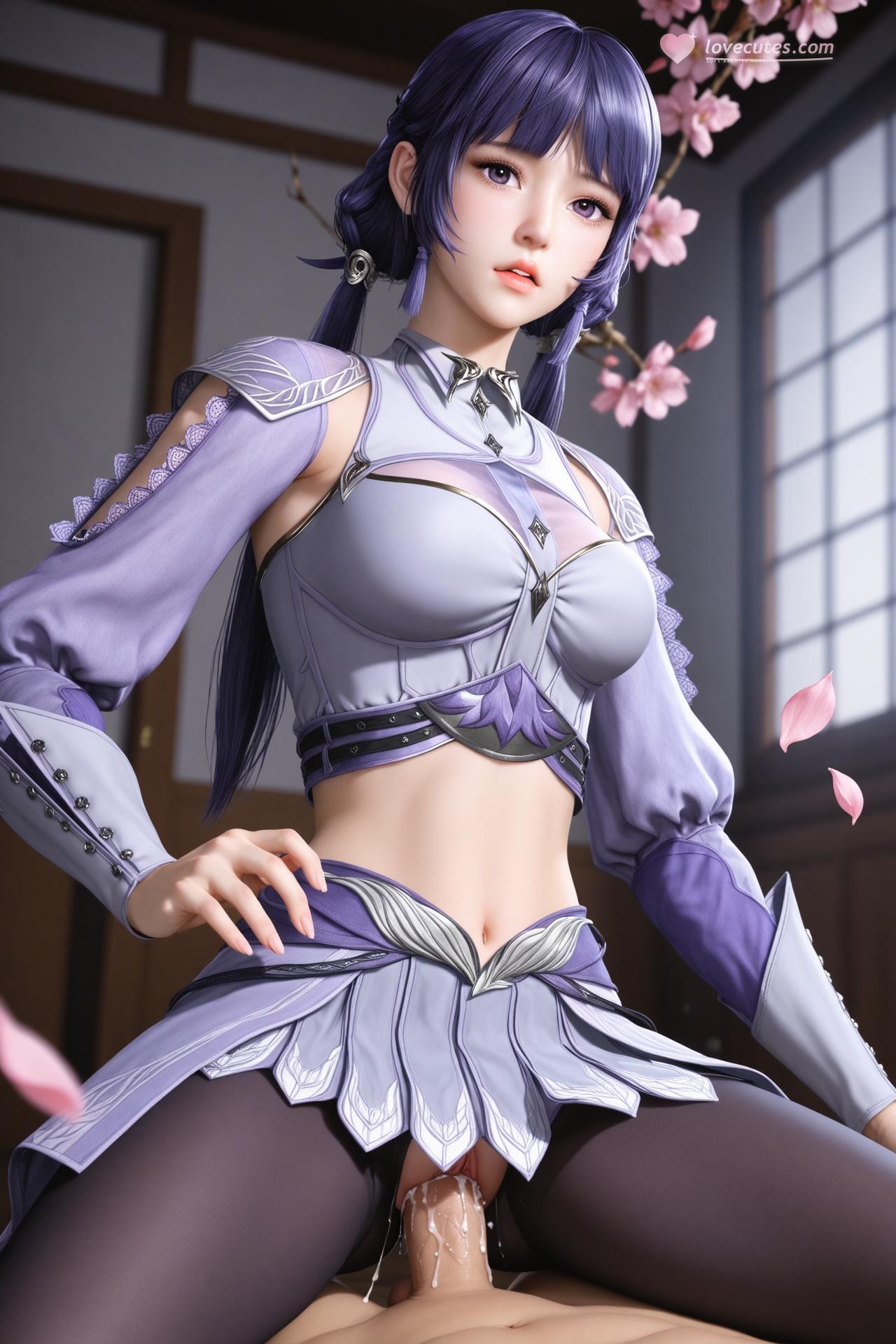 AI Porn - 斗罗大陆 白沉香：長髮角色寫真美胸AI成人向圖集 172P