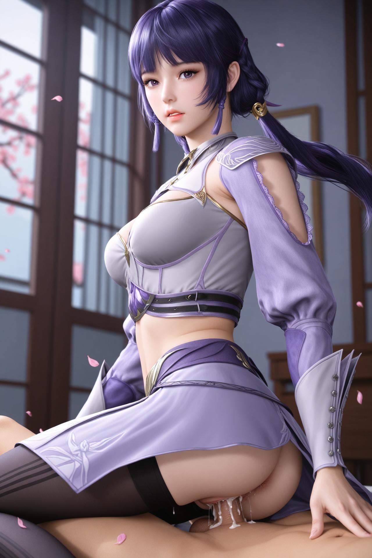 AI Porn - 斗罗大陆 白沉香：長髮角色寫真美胸AI成人向圖集 172P
