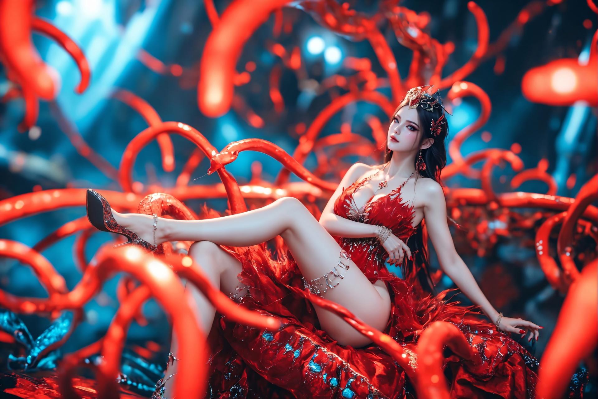 AI Porn - Soul Land Ye Xishui 긴 머리 캐릭터 갤러리 고풍 AI 이미지 갤러리 65P