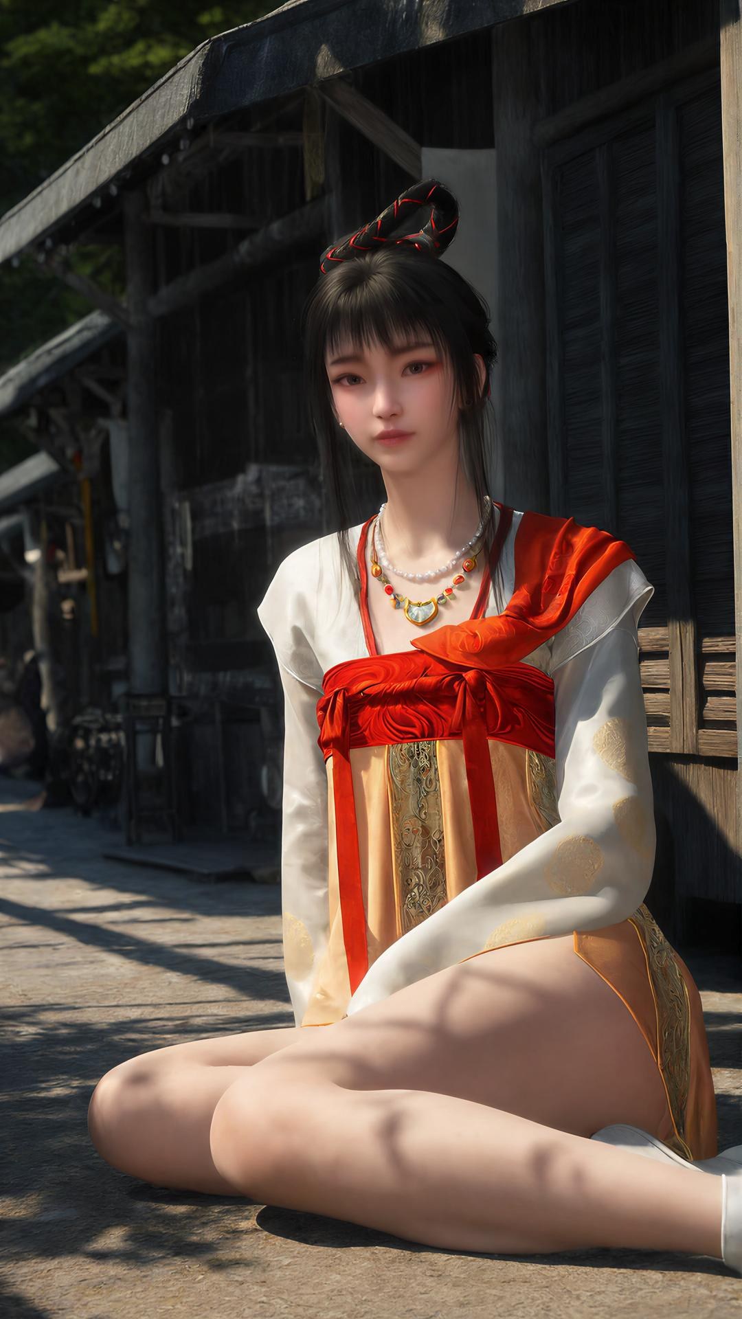 AI Porn - Bu Liang Ren Yinggou fantasy hanfu character gallery long hair AI Adult Gallery 100P
