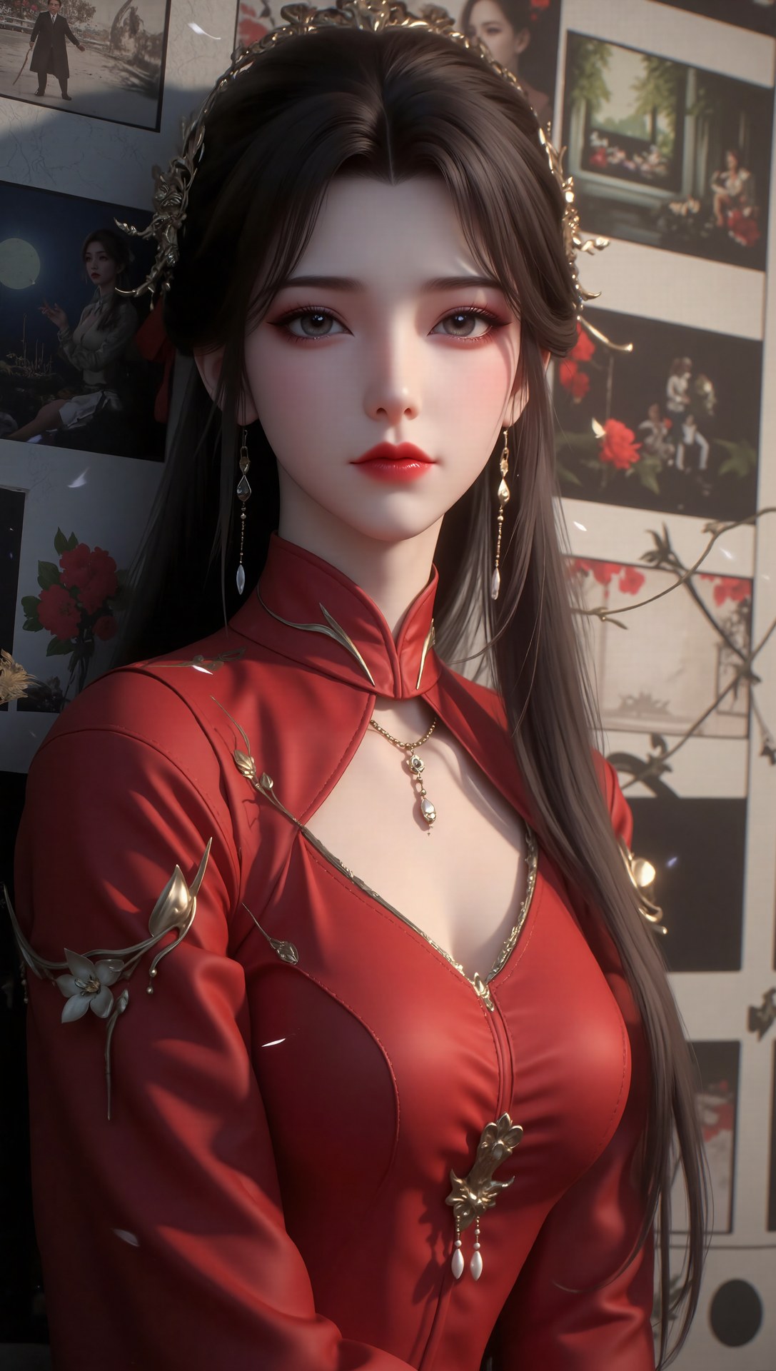 AI Porn - Xi Youqin fantasy hanfu character gallery long hair AI Adult Gallery 70P