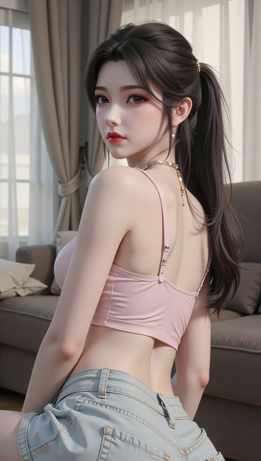 AI Porn - 溪幼琴 古風 キャラクター画像集 ロングヘア AI画像ギャラリー 70P