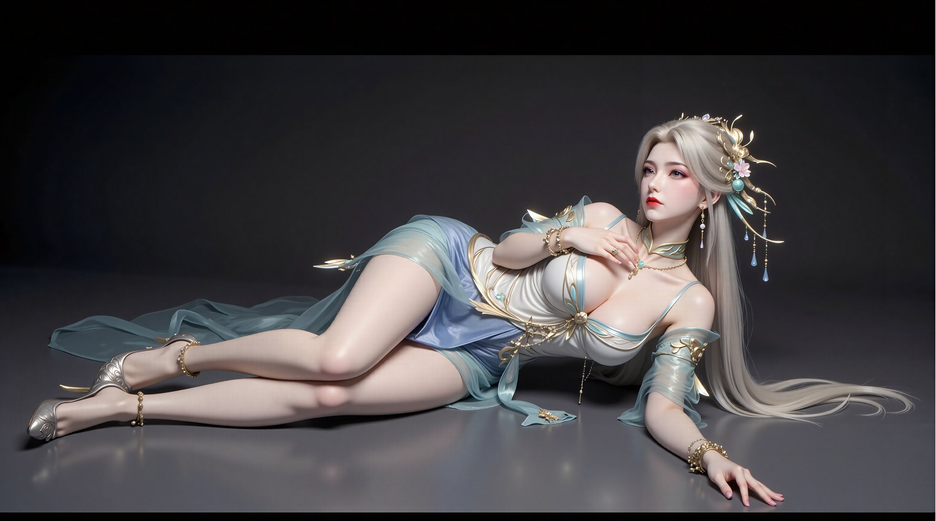 AI Porn - Xi Youqin แฟนตาซีจีน แกลเลอรีตัวละคร ผมยาว แกลเลอรี AI 70P