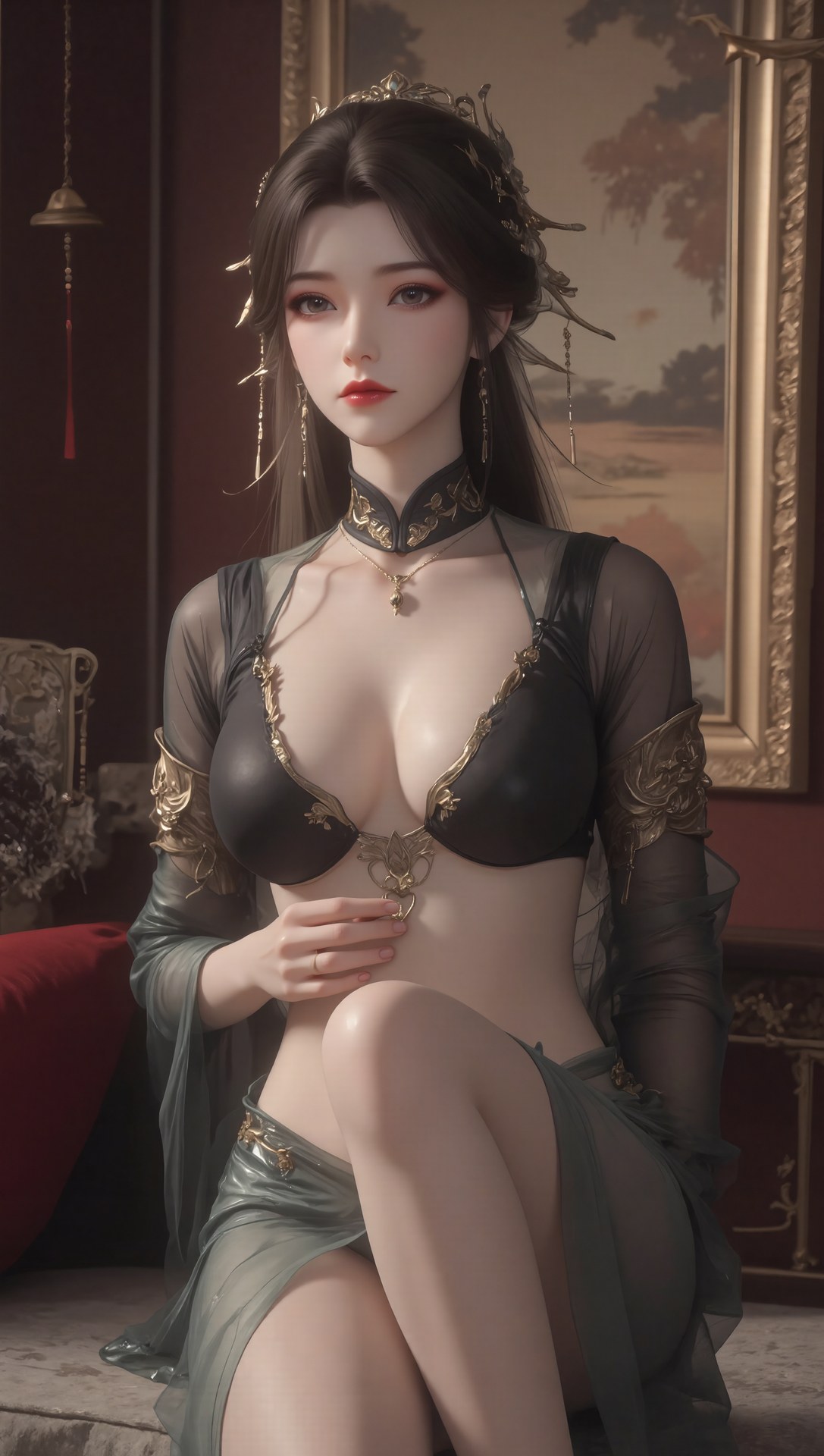 AI Porn - Xi Youqin แฟนตาซีจีน แกลเลอรีตัวละคร ผมยาว แกลเลอรี AI 70P