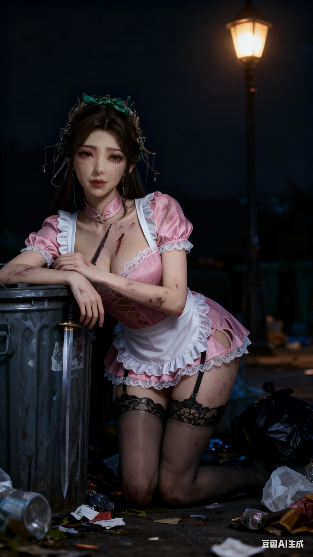 AI Porn - Xi Youqin fantasy hanfu character gallery long hair AI Adult Gallery 89P
