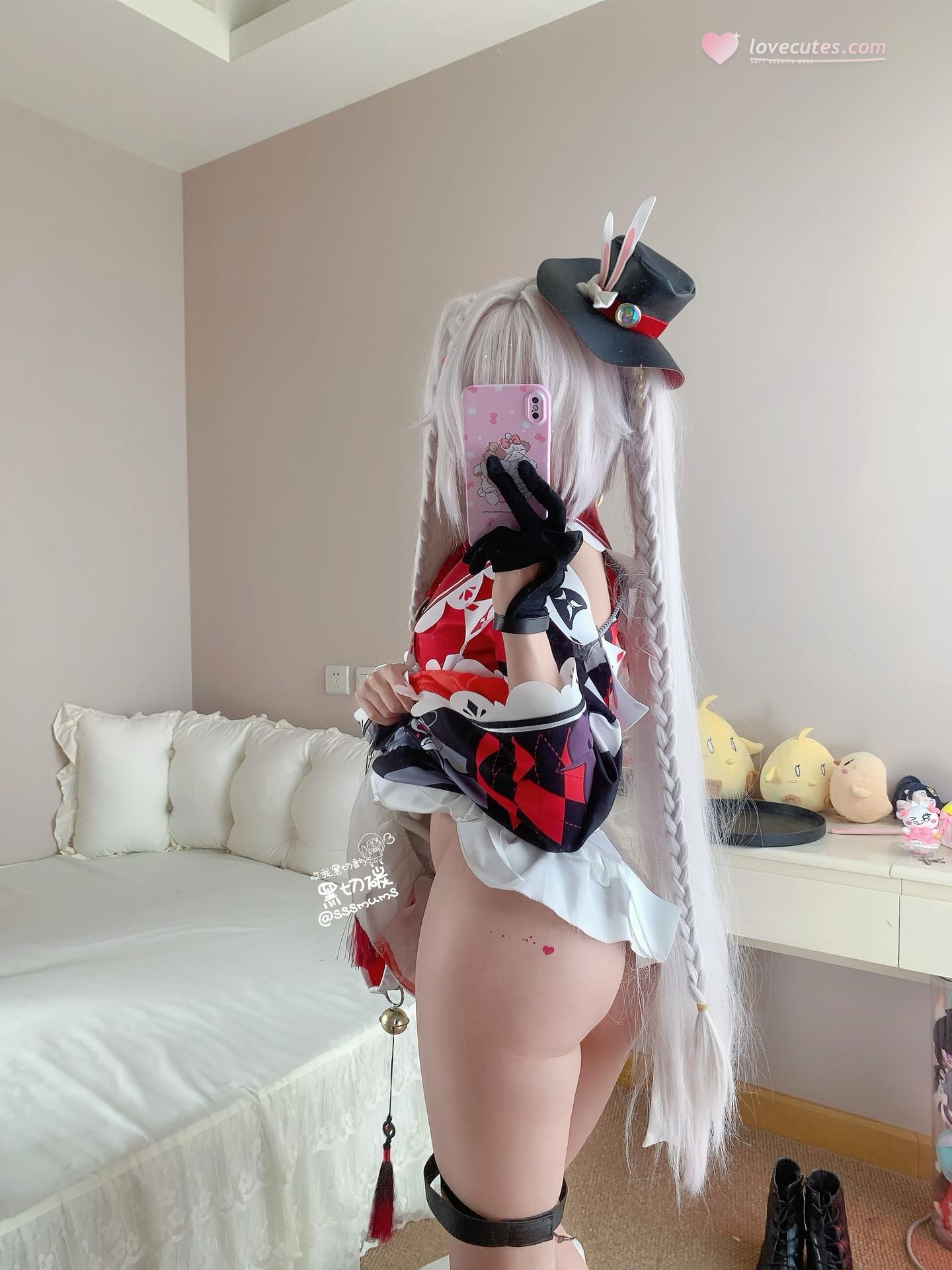 [cosplay] 哎我黑切讷 - 崩坏星穹铁道 火花：崩坏星穹铁道 火花角色還原美腿大尺度 34P7V