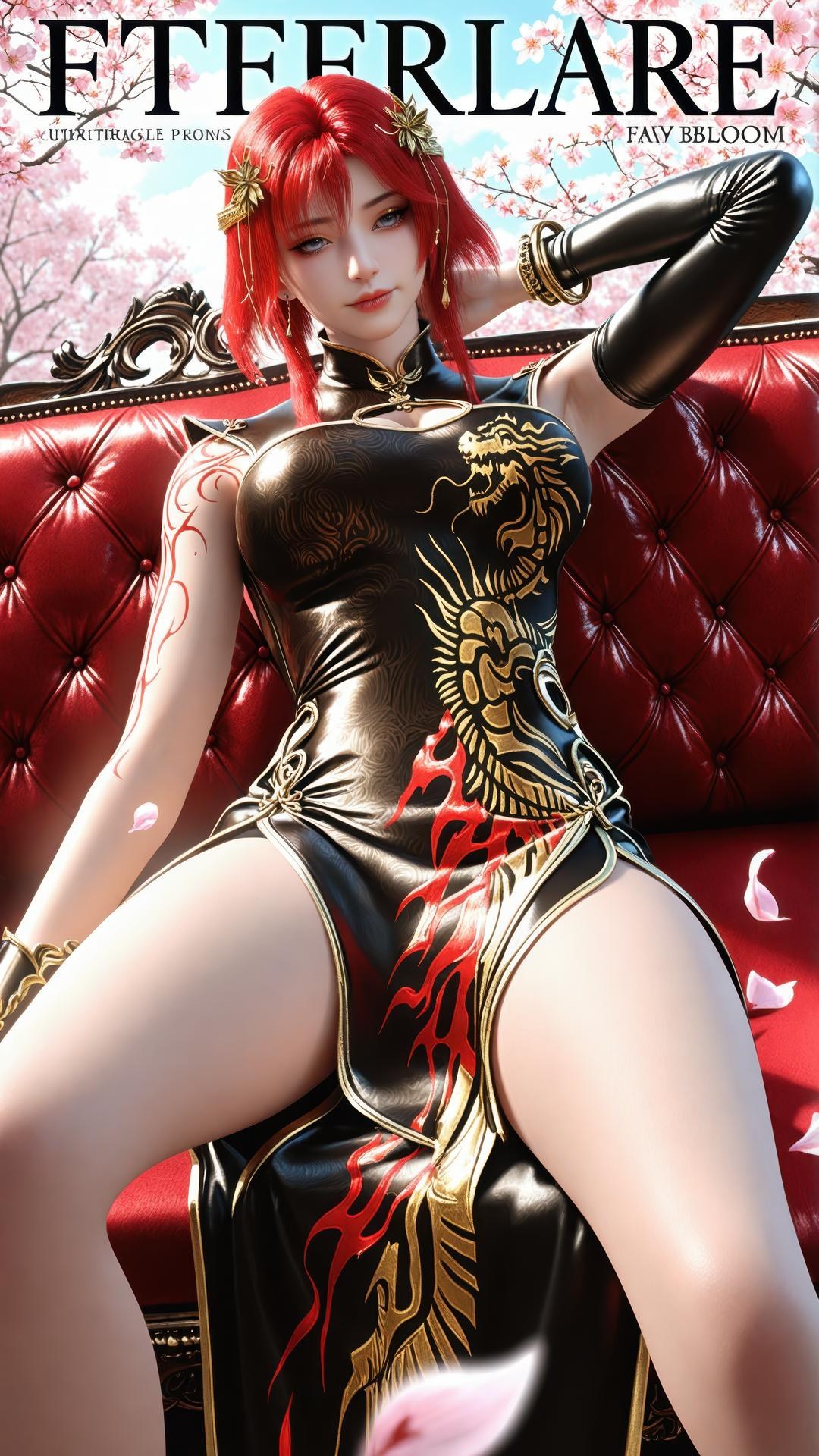 AI Porn - Apotheosis Zhu Wan fantasy hanfu character gallery long hair AI Adult Gallery 89P