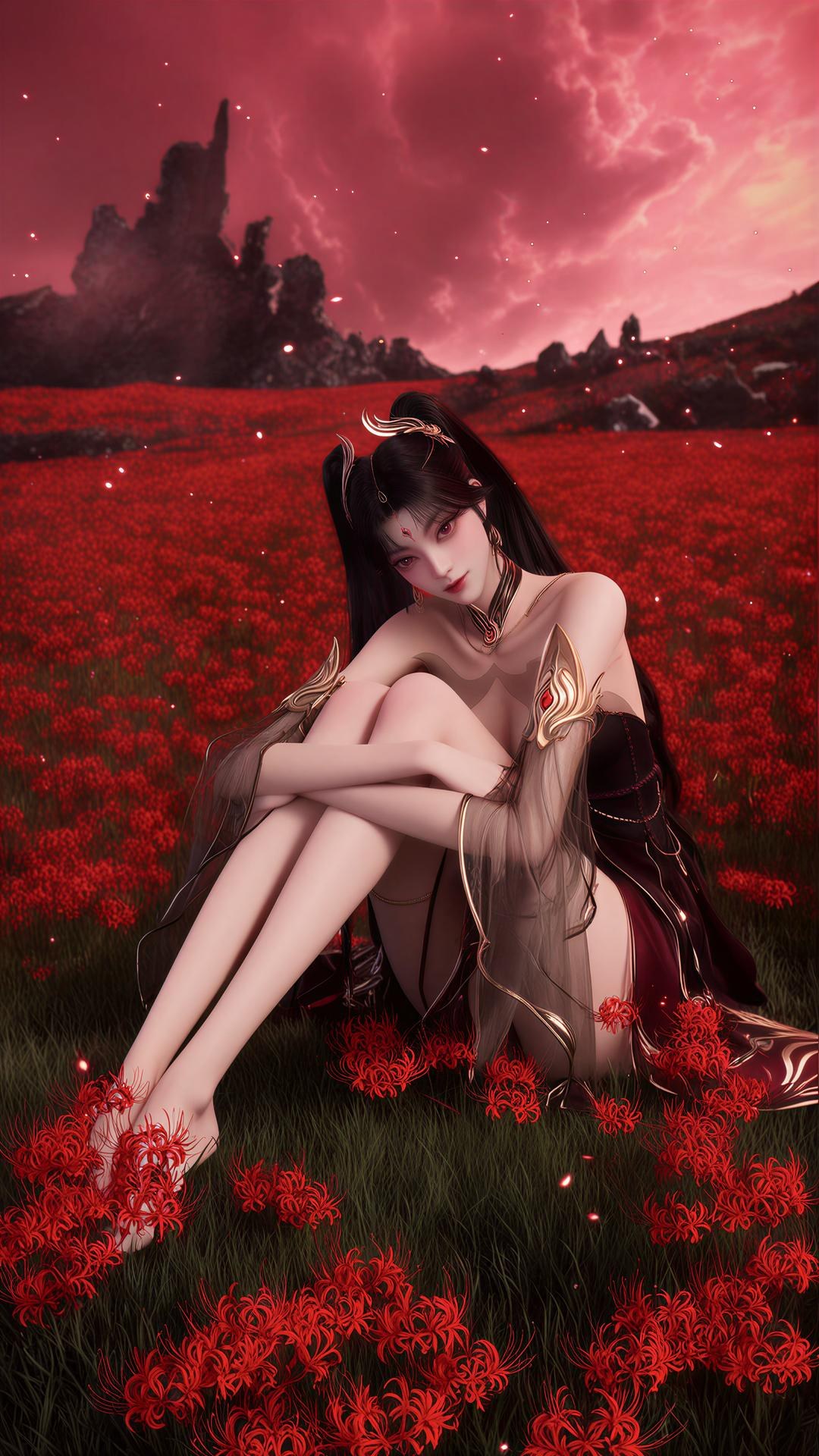 AI Porn - 蛋蛋 キャラクター画像集 ロングヘア 豊かな胸元 AI画像ギャラリー 102P