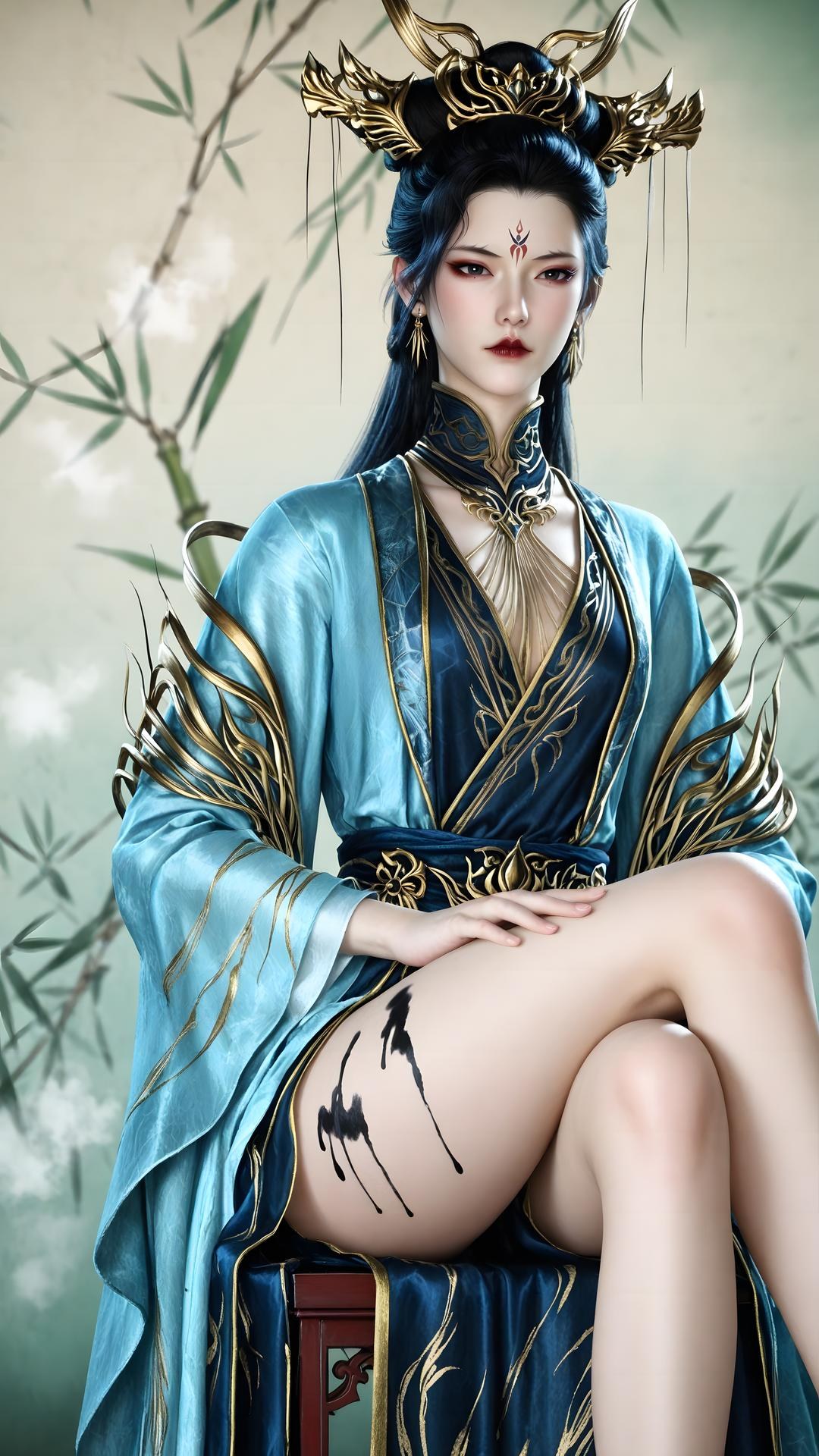 AI Porn - 裘蝶衣 古風 キャラクター画像集 ロングヘア AI画像ギャラリー 71P