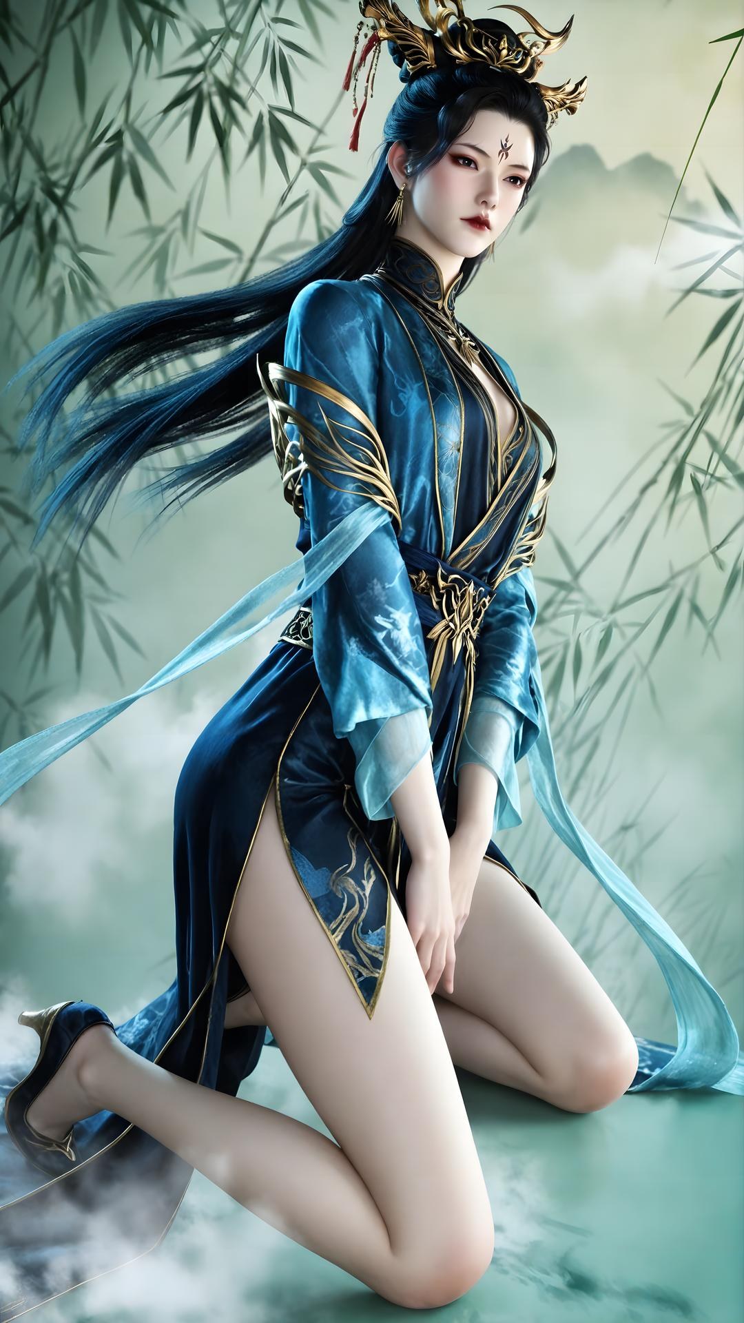 AI Porn - 裘蝶衣 古風 キャラクター画像集 ロングヘア AI画像ギャラリー 71P