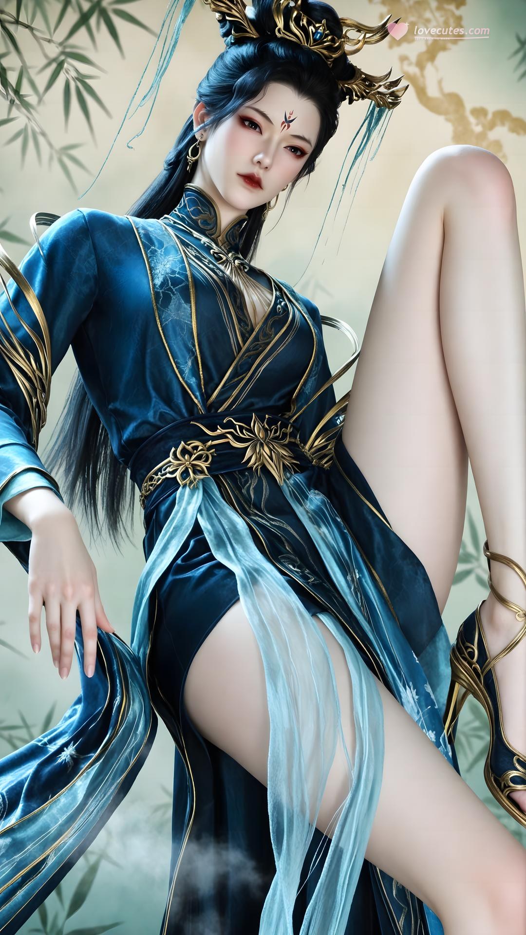 AI Porn - 裘蝶衣 古風 キャラクター画像集 ロングヘア AI画像ギャラリー 71P