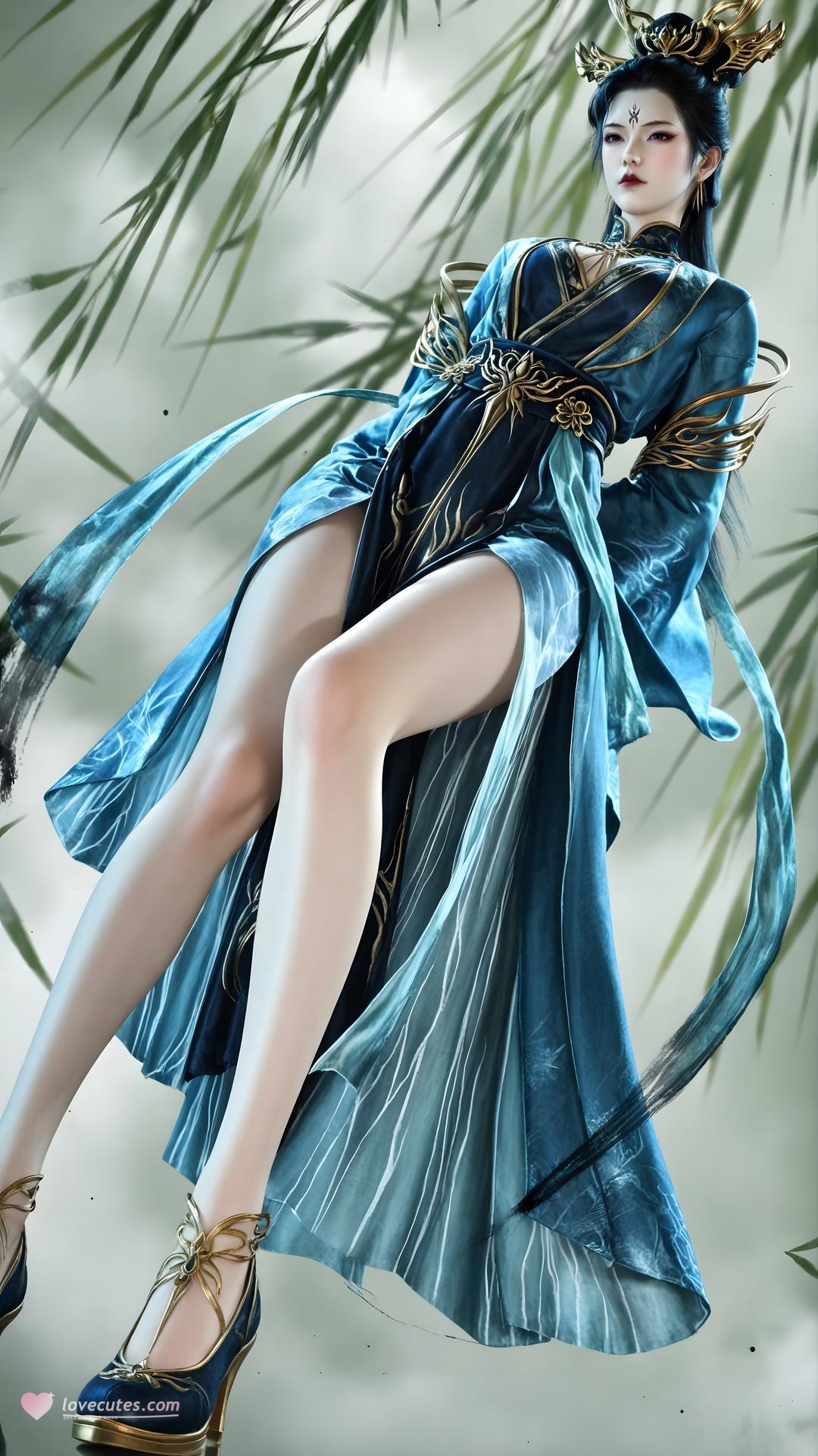 AI Porn - 裘蝶衣 古風 キャラクター画像集 ロングヘア AI画像ギャラリー 71P