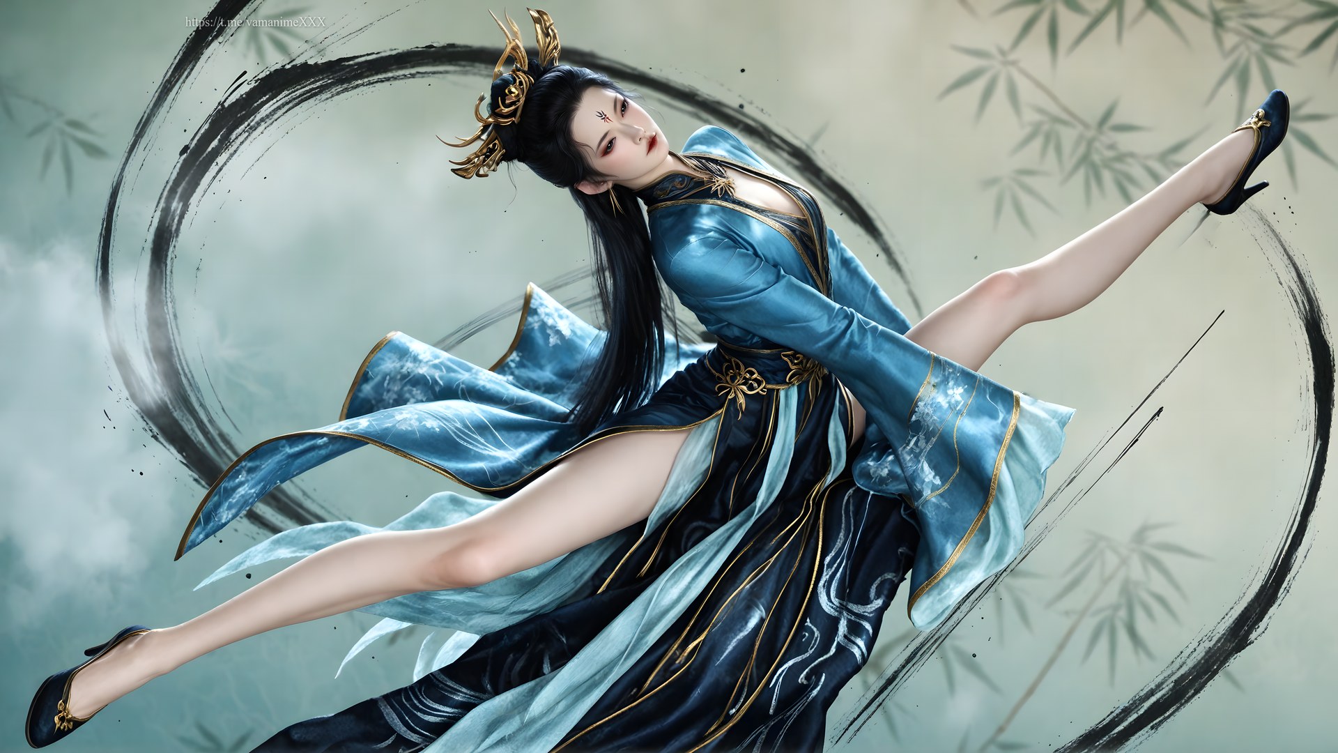 AI Porn - 裘蝶衣 古風 キャラクター画像集 ロングヘア AI画像ギャラリー 71P