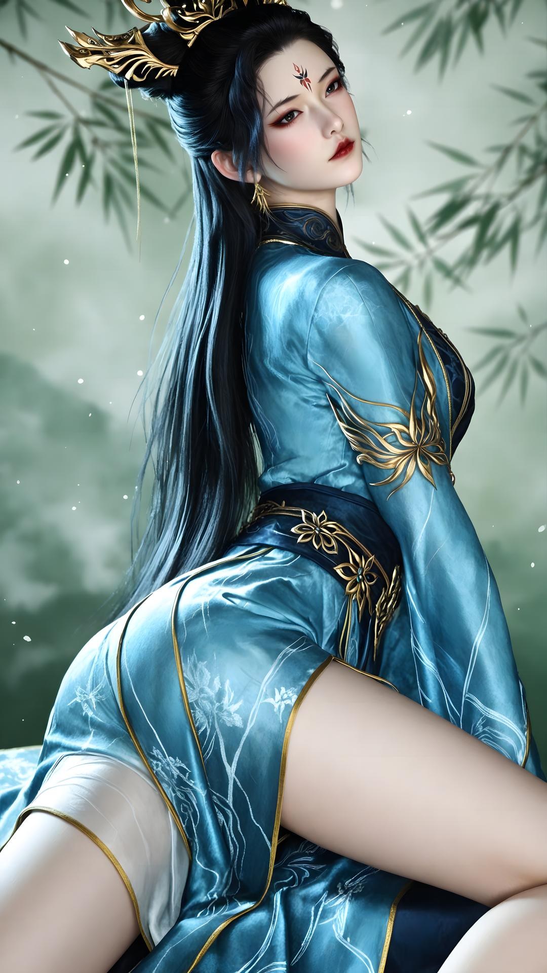 AI Porn - 裘蝶衣 古風 キャラクター画像集 ロングヘア AI画像ギャラリー 71P