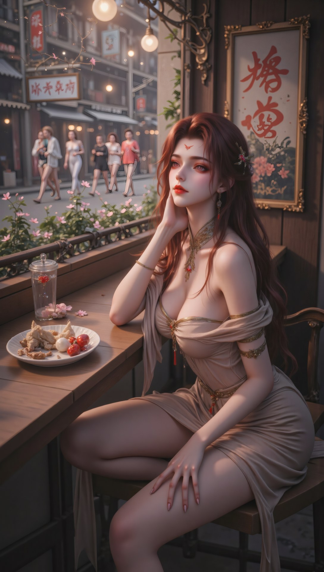 AI Porn - Xidi cổ phong bộ ảnh nhân vật tóc dài bộ sưu tập AI 71P
