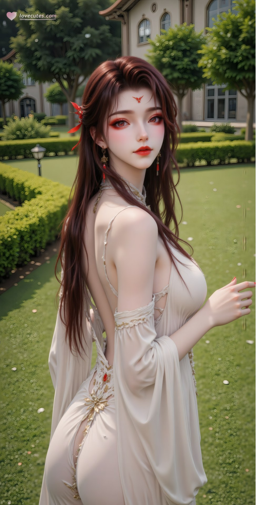 AI Porn - Xidi cổ phong bộ ảnh nhân vật tóc dài bộ sưu tập AI 71P
