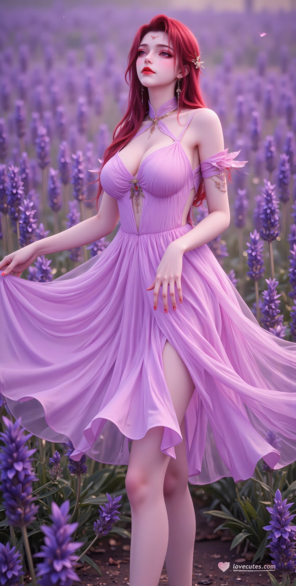 AI Porn - 西迪：古风角色寫真長髮AI成人向圖集 71P