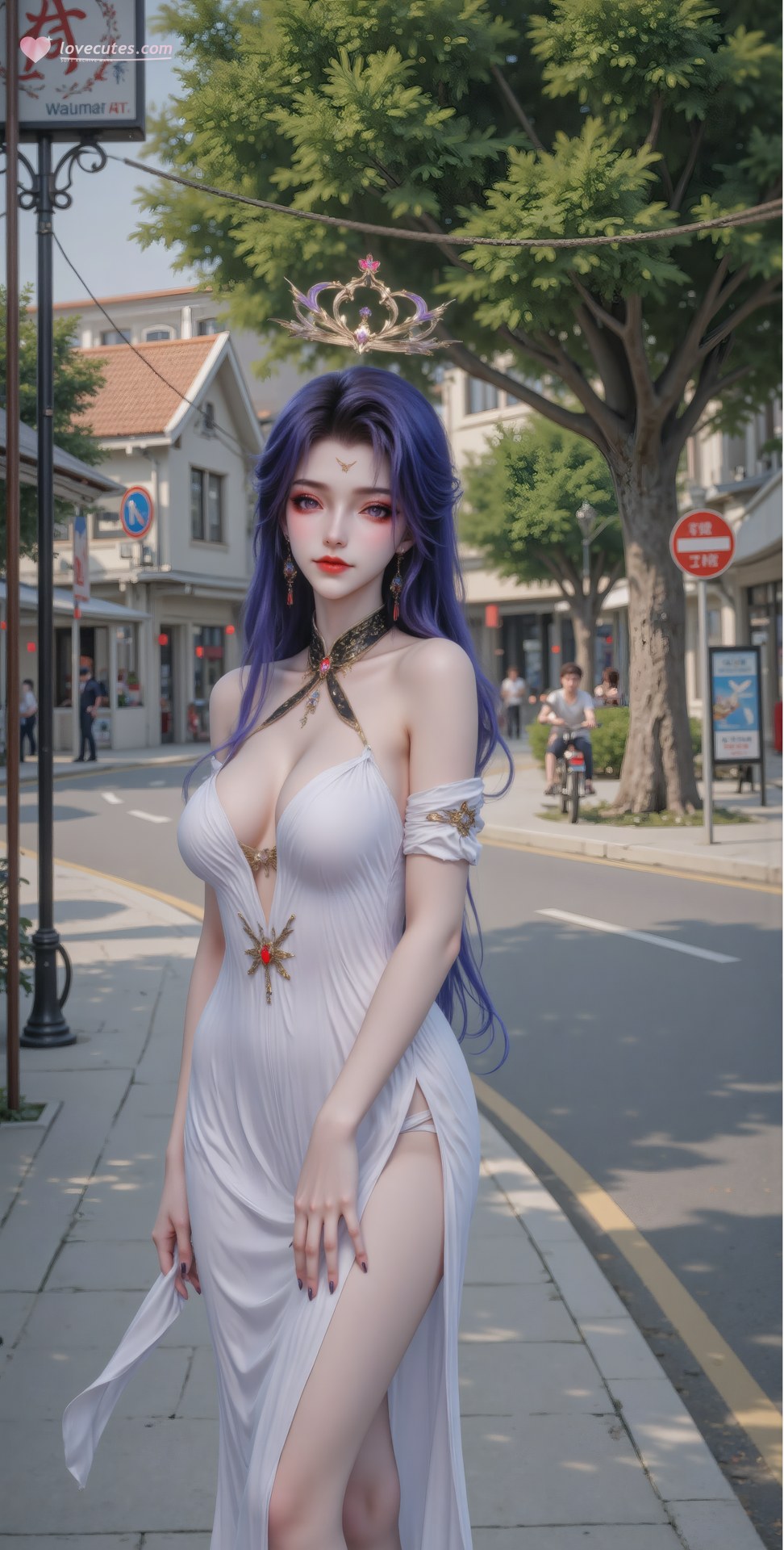 AI Porn - 西迪：古风角色寫真長髮AI成人向圖集 71P