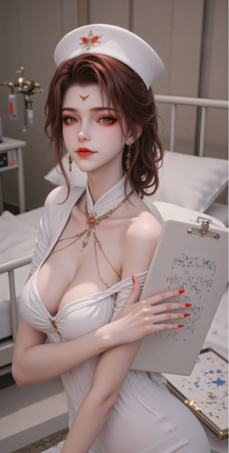 AI Porn - 西迪：古风角色寫真長髮AI成人向圖集 71P