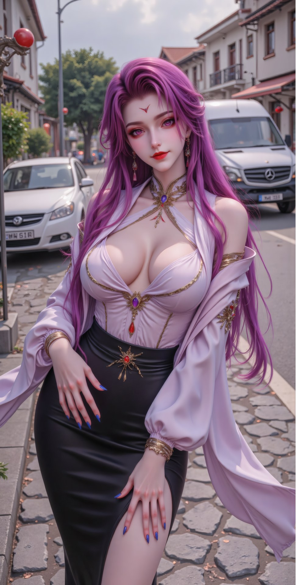 AI Porn - Xidi cổ phong bộ ảnh nhân vật tóc dài bộ sưu tập AI 71P