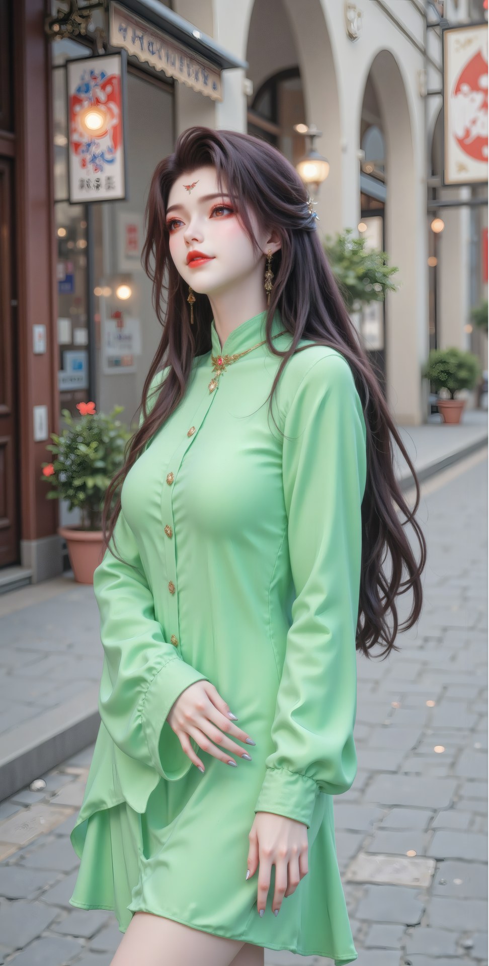 AI Porn - Xidi fantasy hanfu character gallery long hair AI Adult Gallery 71P