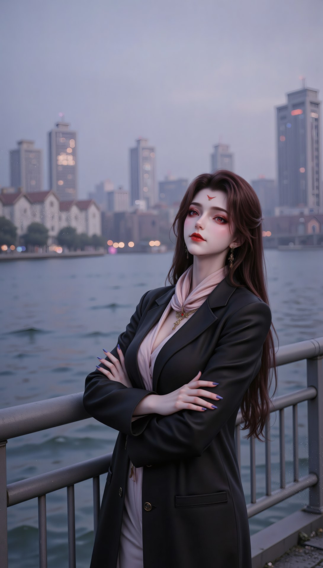 AI Porn - Xidi fantasy hanfu character gallery long hair AI Adult Gallery 71P