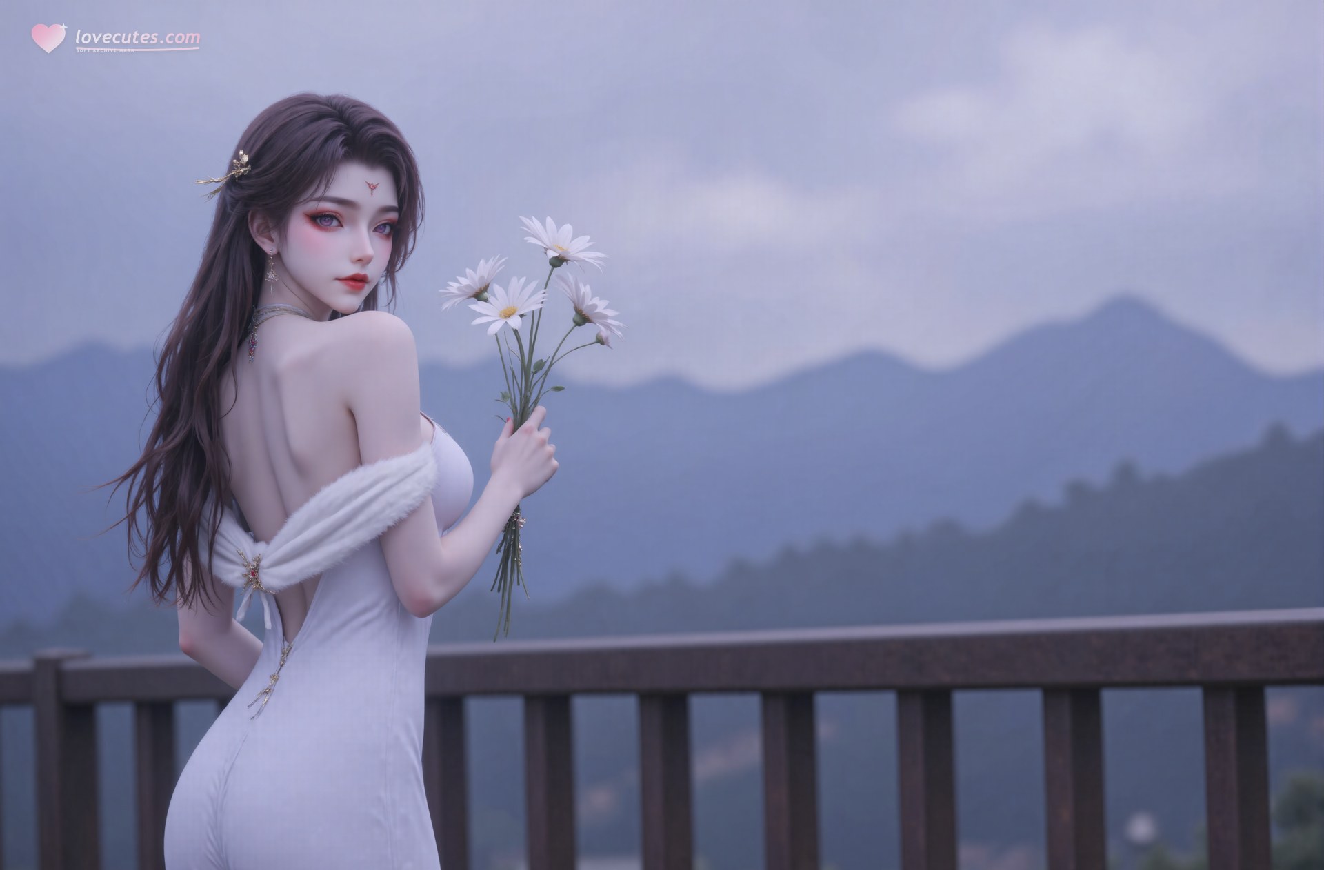 AI Porn - Xidi fantasy hanfu character gallery long hair AI Adult Gallery 71P