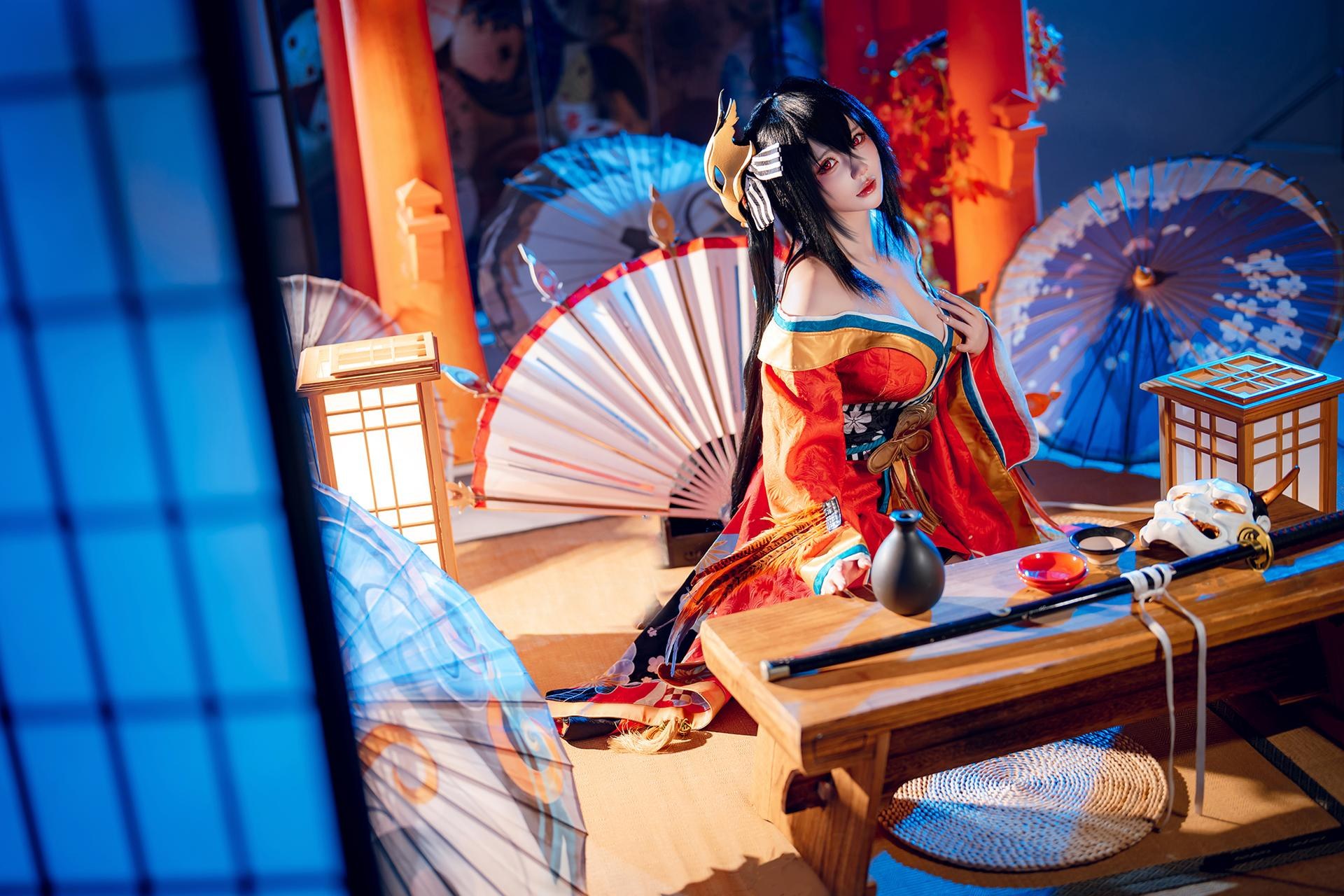 [Cosplay] Shiyi Zhi Xiongzai Ma - ไทโฮชุดกิโมโน คอสเพลย์ 50P