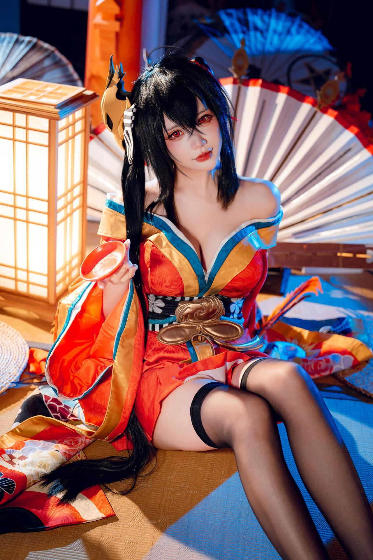 [cosplay] Shiyi Zhi Xiongzai Ma - 타이호 기모노 코스프레 50P